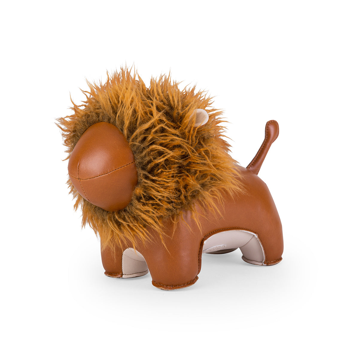 Bookend Lion Tan