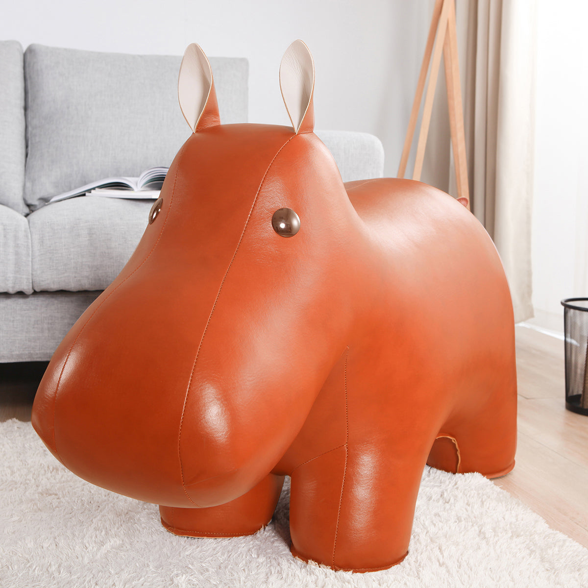 Giant Classic Hippo Tan