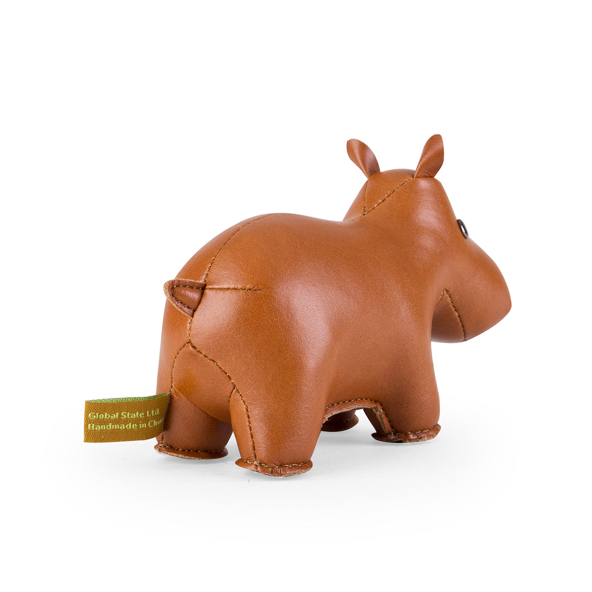 Zuny Paperweight Classic Hippo Tan