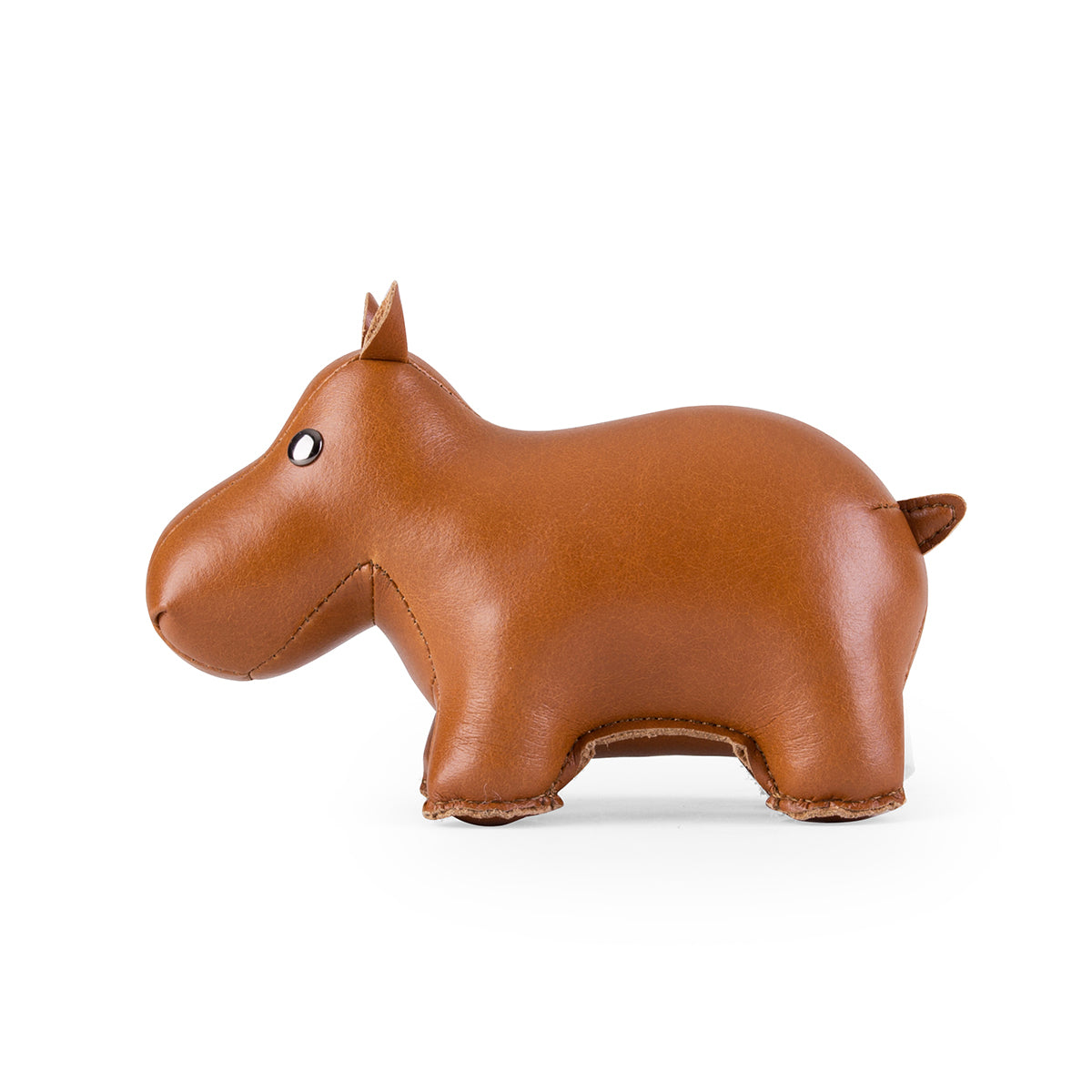 Zuny Paperweight Classic Hippo Tan