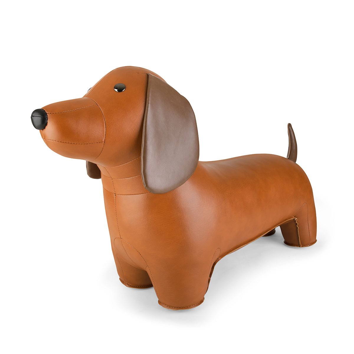 Zuny Stool Classic Dachshund Tan