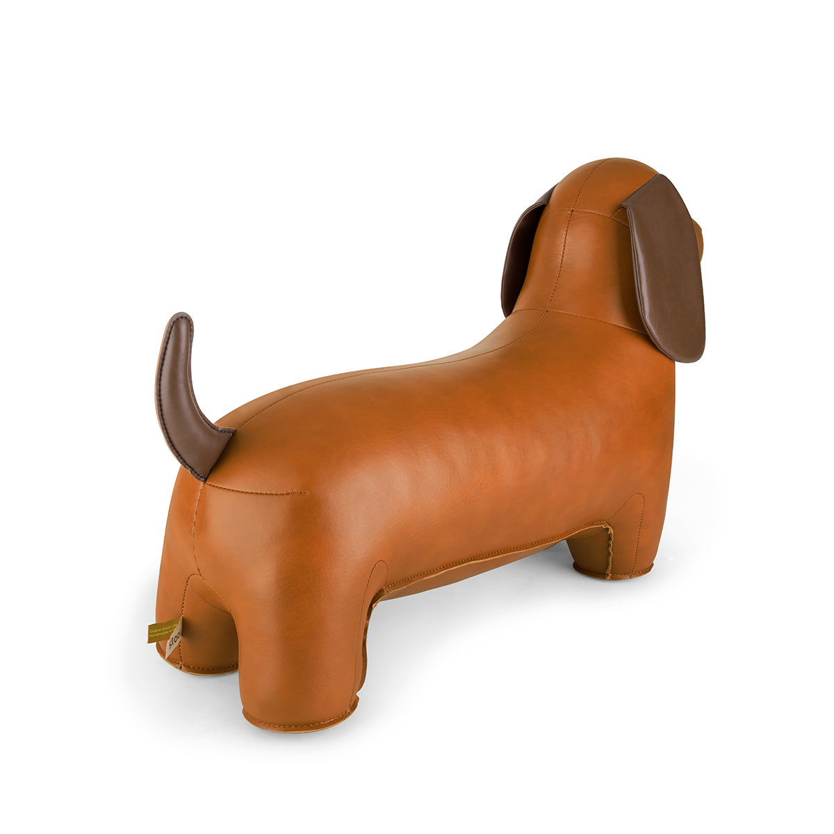 Zuny Stool Classic Dachshund Tan