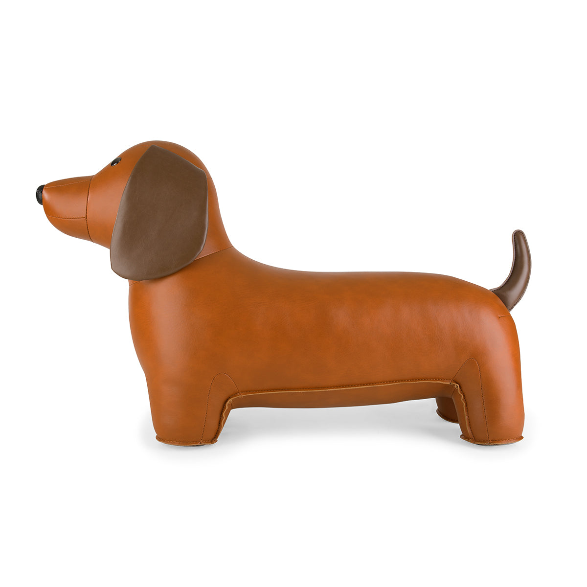 Zuny Stool Classic Dachshund Tan