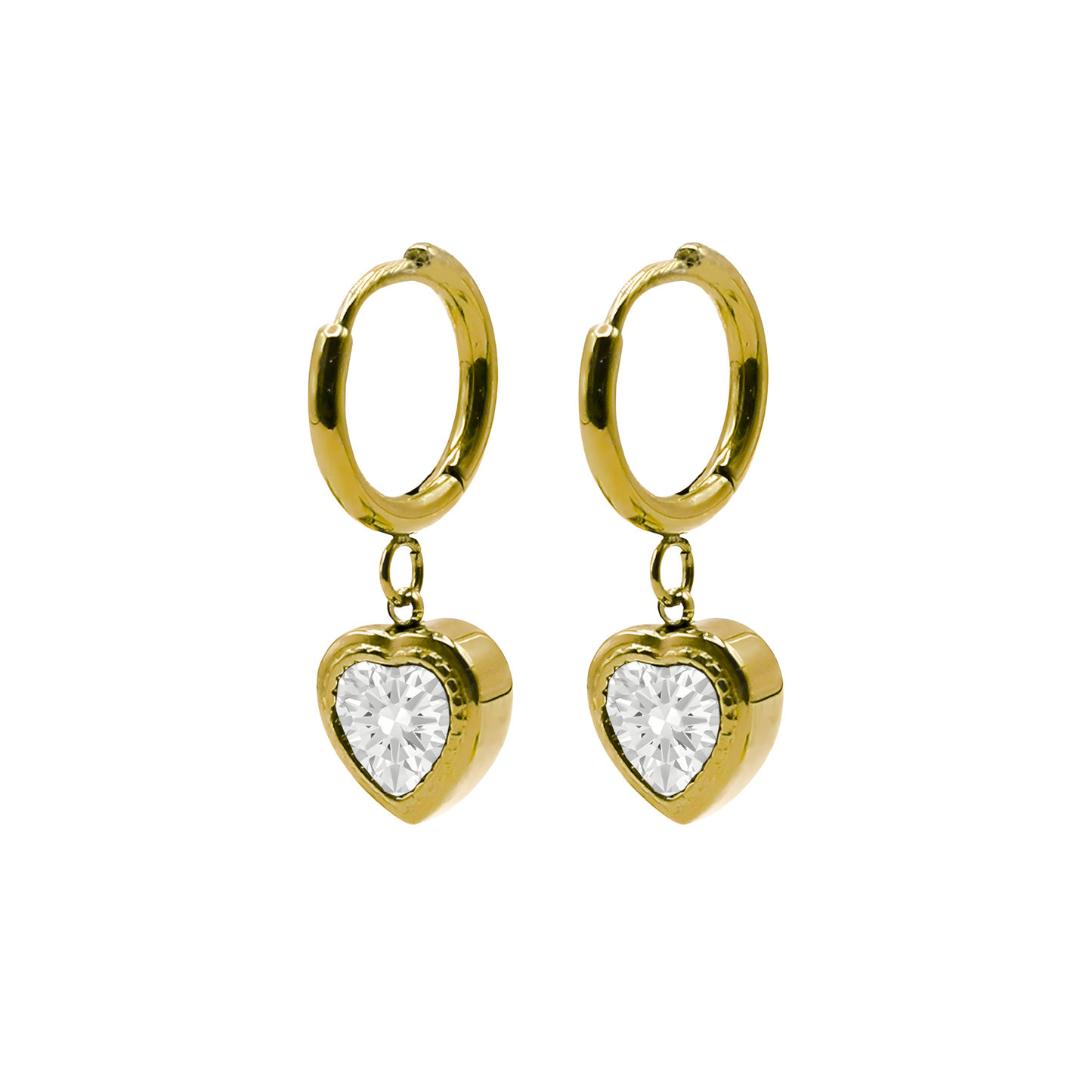 AEC Paris Earrings Aegir White Zirconium Oxide