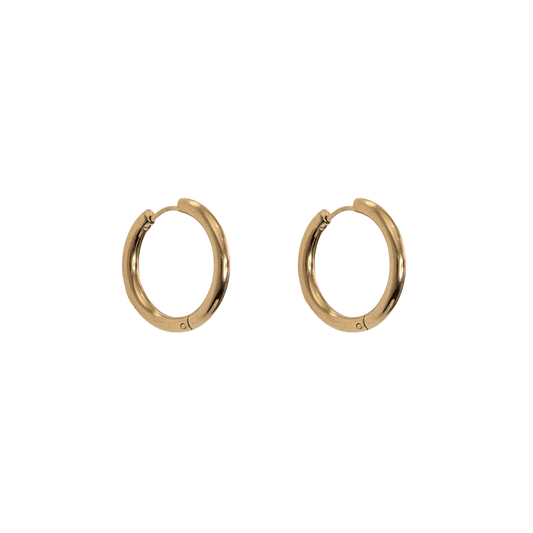 AEC Paris Earrings Indigo Tall Gold