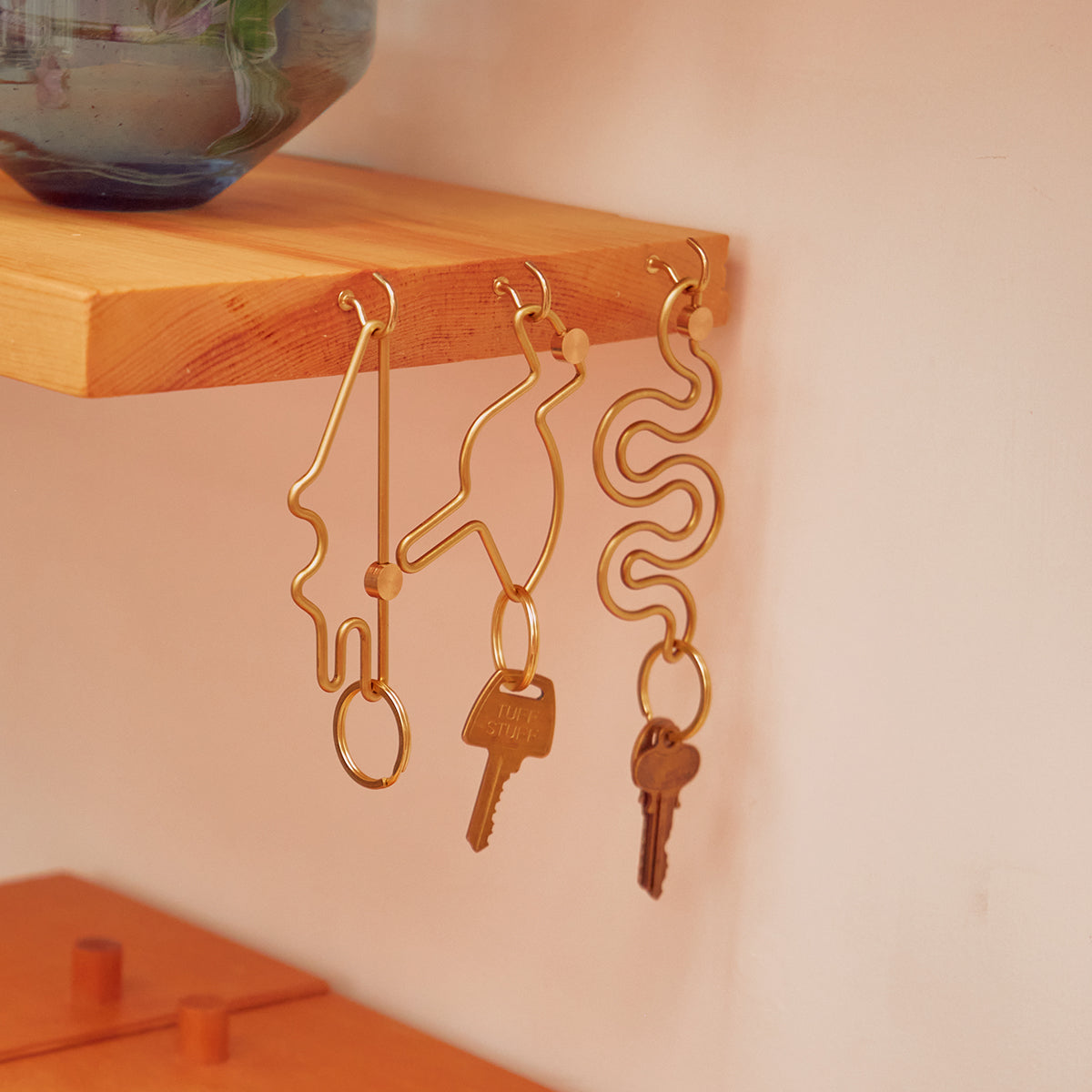 Areaware Animal Keyring Bird