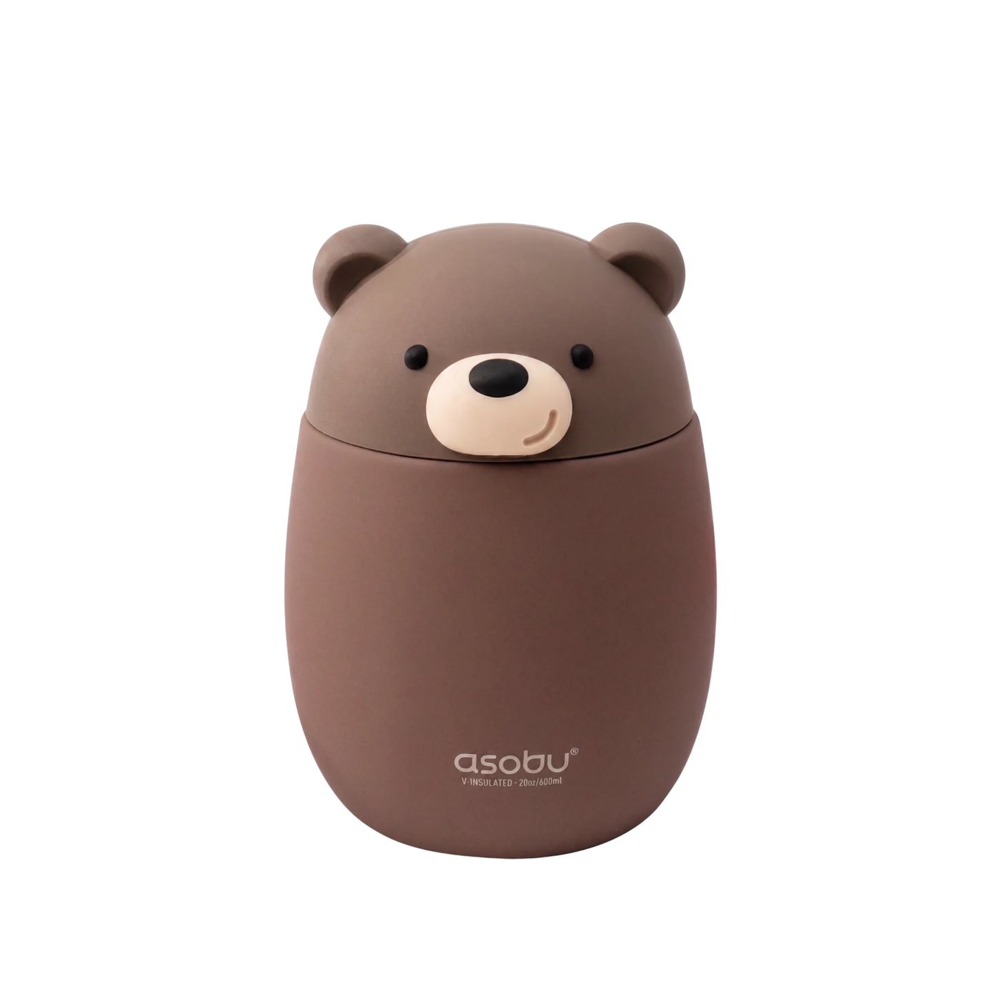Asobu Bestie Food Container 600ml Brown Bear