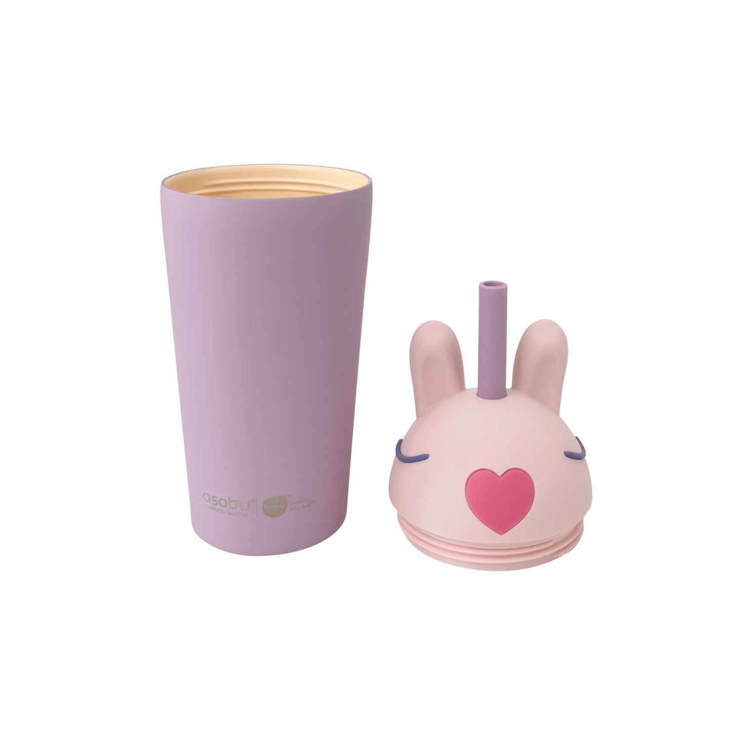 Asobu Bestie Sippy Bottle 720ml Bunny