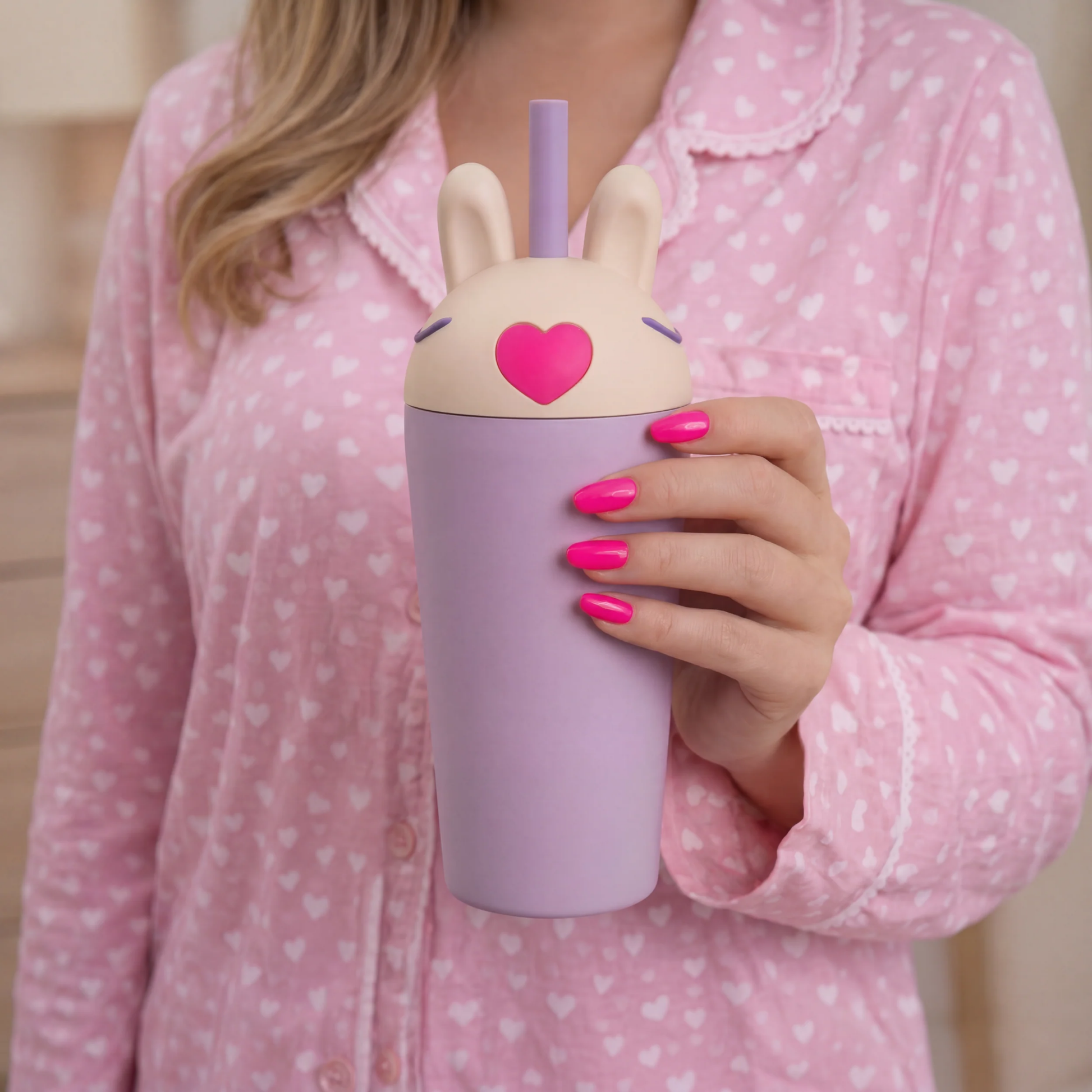 Asobu Bestie Sippy Bottle 720ml Bunny
