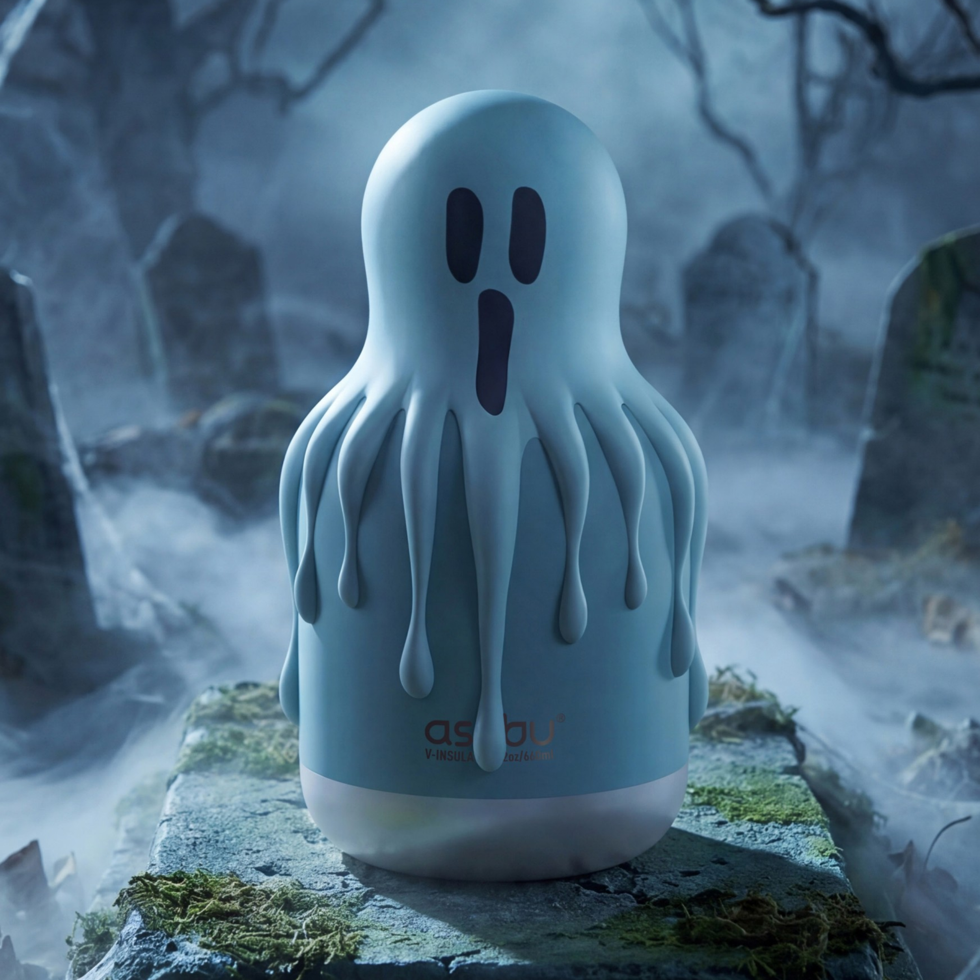 Asobu Spookie Bottle 600ml Ghost