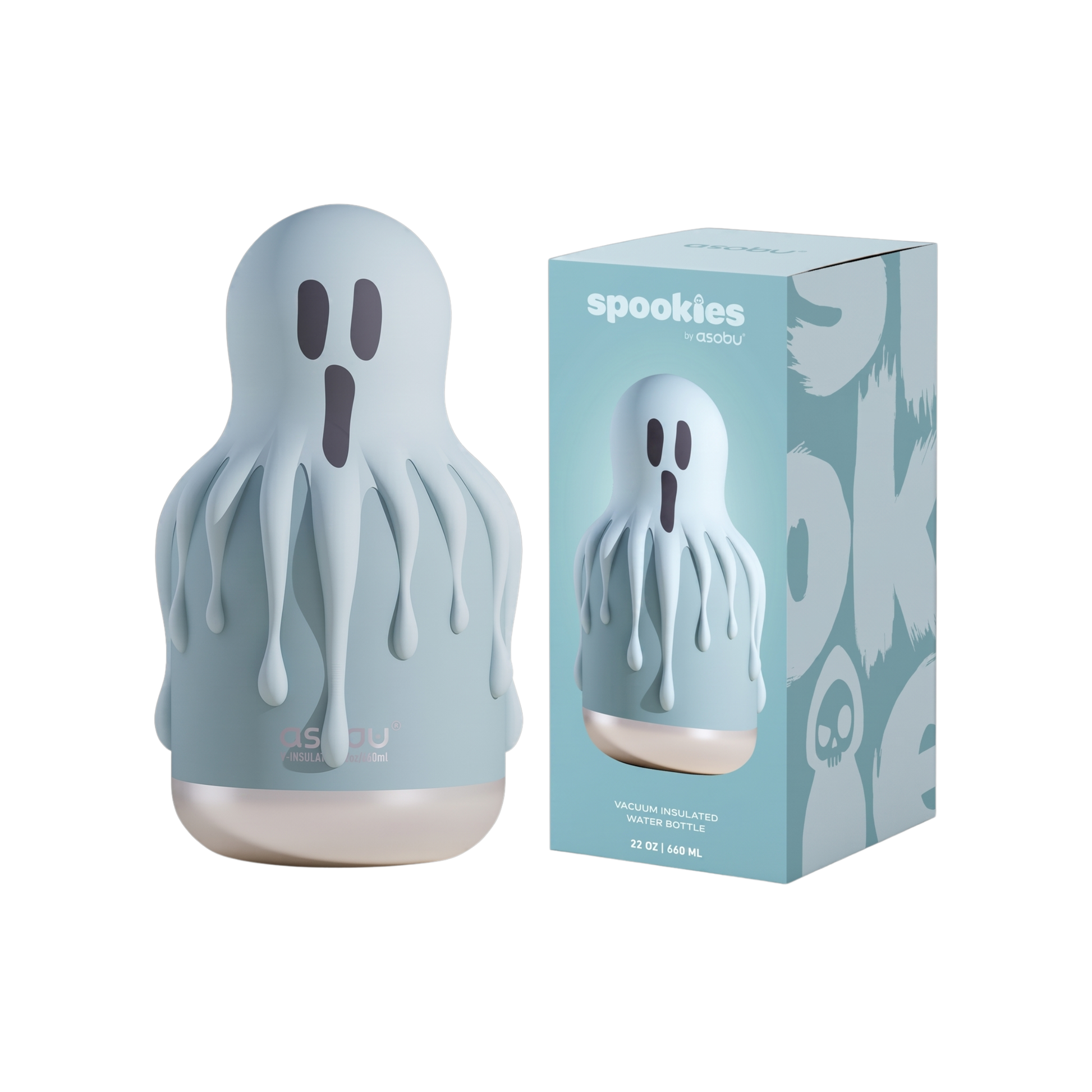 Asobu Spookie Bottle 600ml Ghost