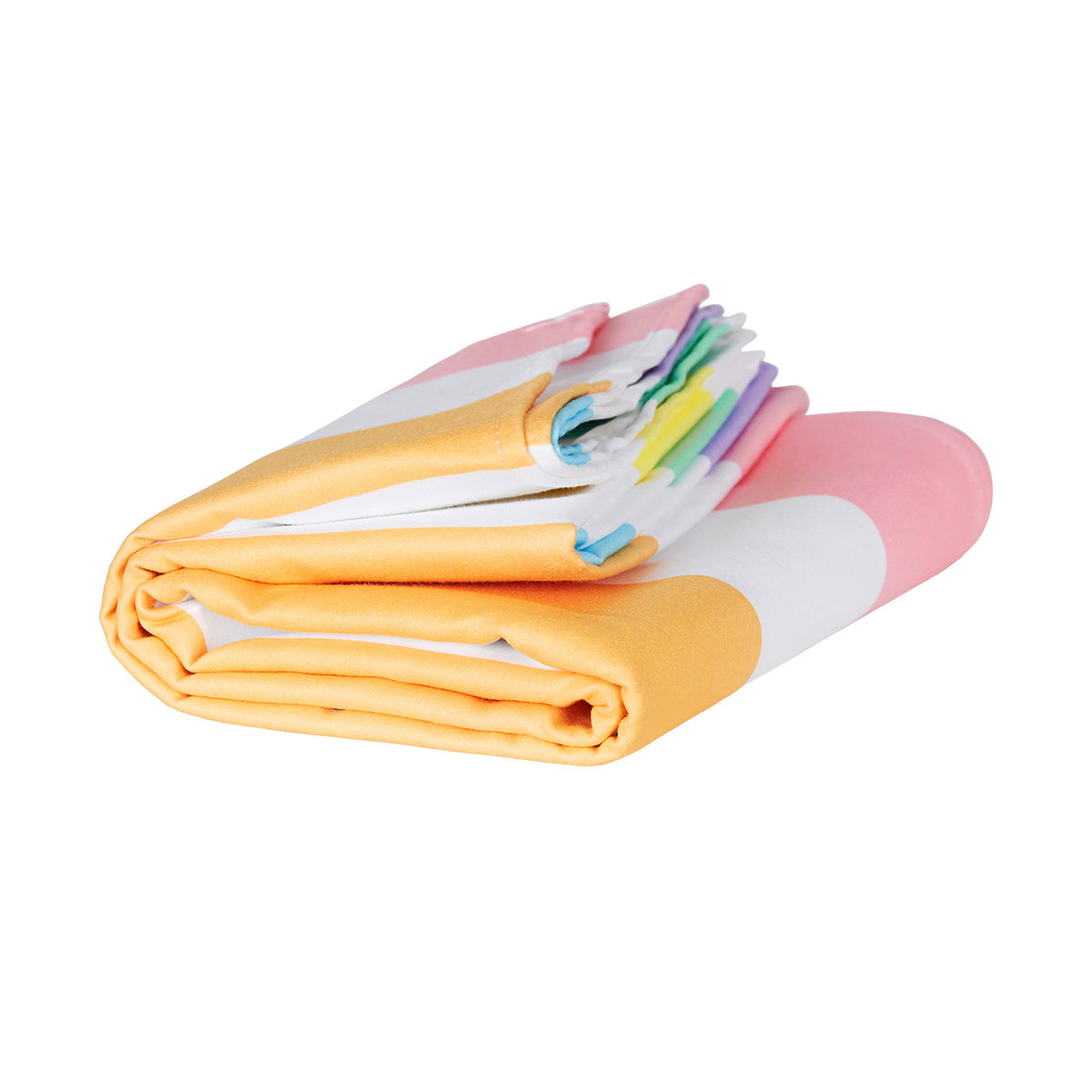 Dock & Bay Beach Towel Summer Collection L Unicorn Waves 100% Recycled 100% Recycled