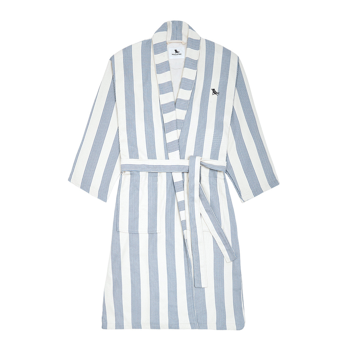 Dock & Bay Waffle Robe M/L Storm Cloud 100% Recycled 100% Recycled
