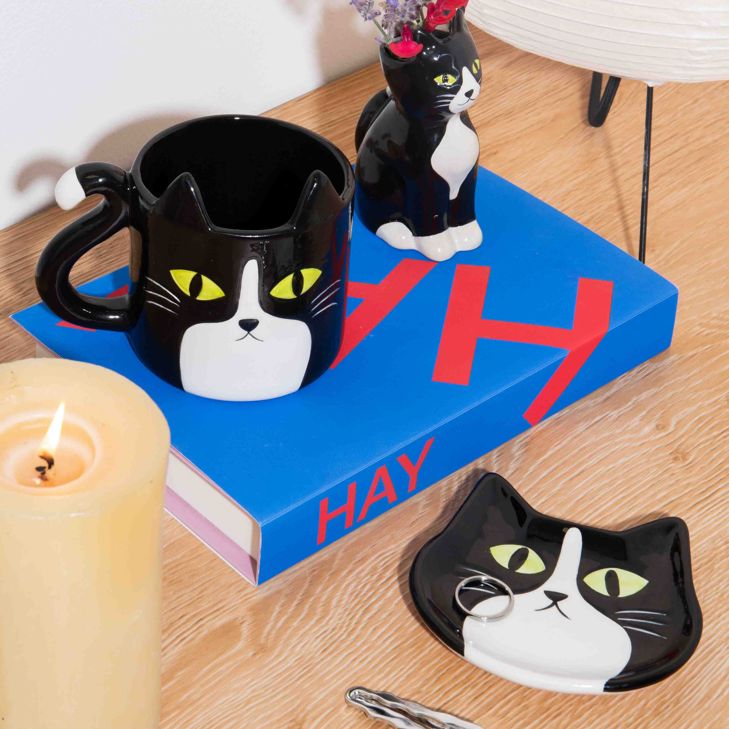 DOIY Cat Trinket Tray S