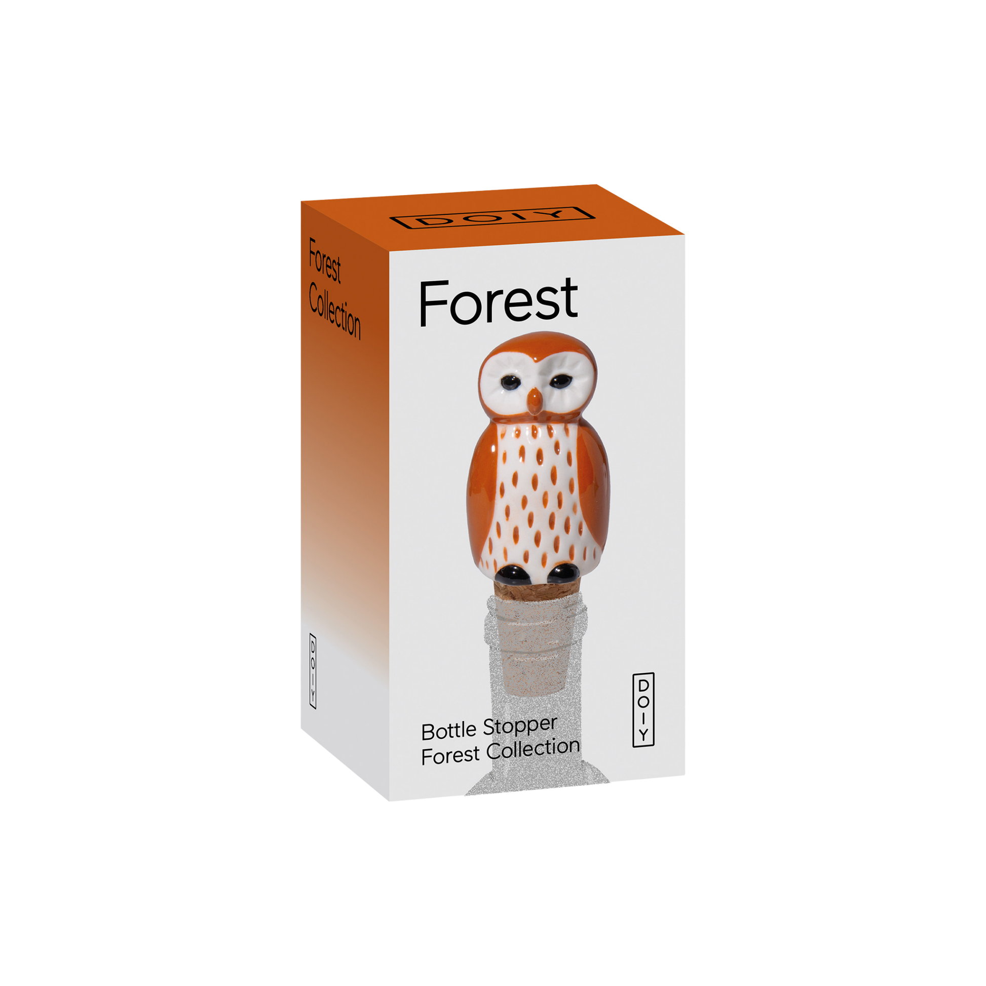 DOIY Forest Bottle Stopper Owl
