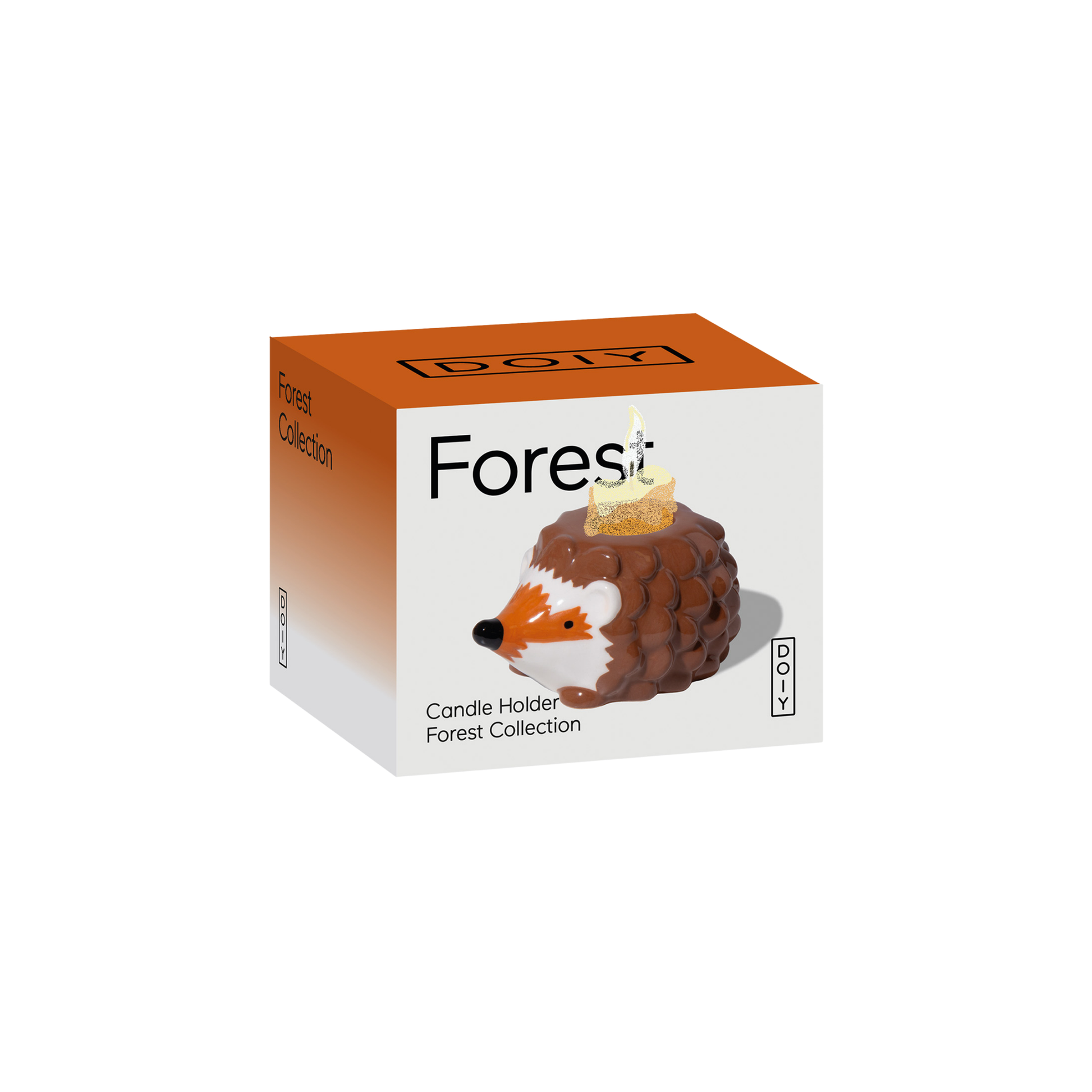 DOIY Forest Candle Holder Hedgehog