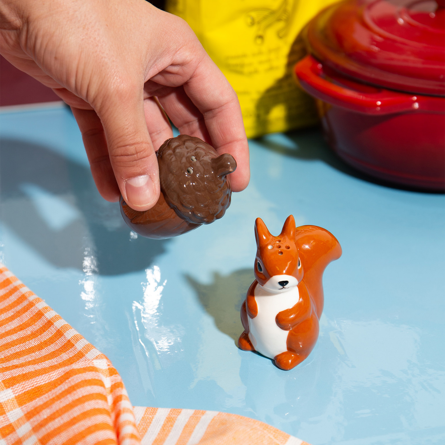 DOIY Forest Salt & Pepper Squirrel