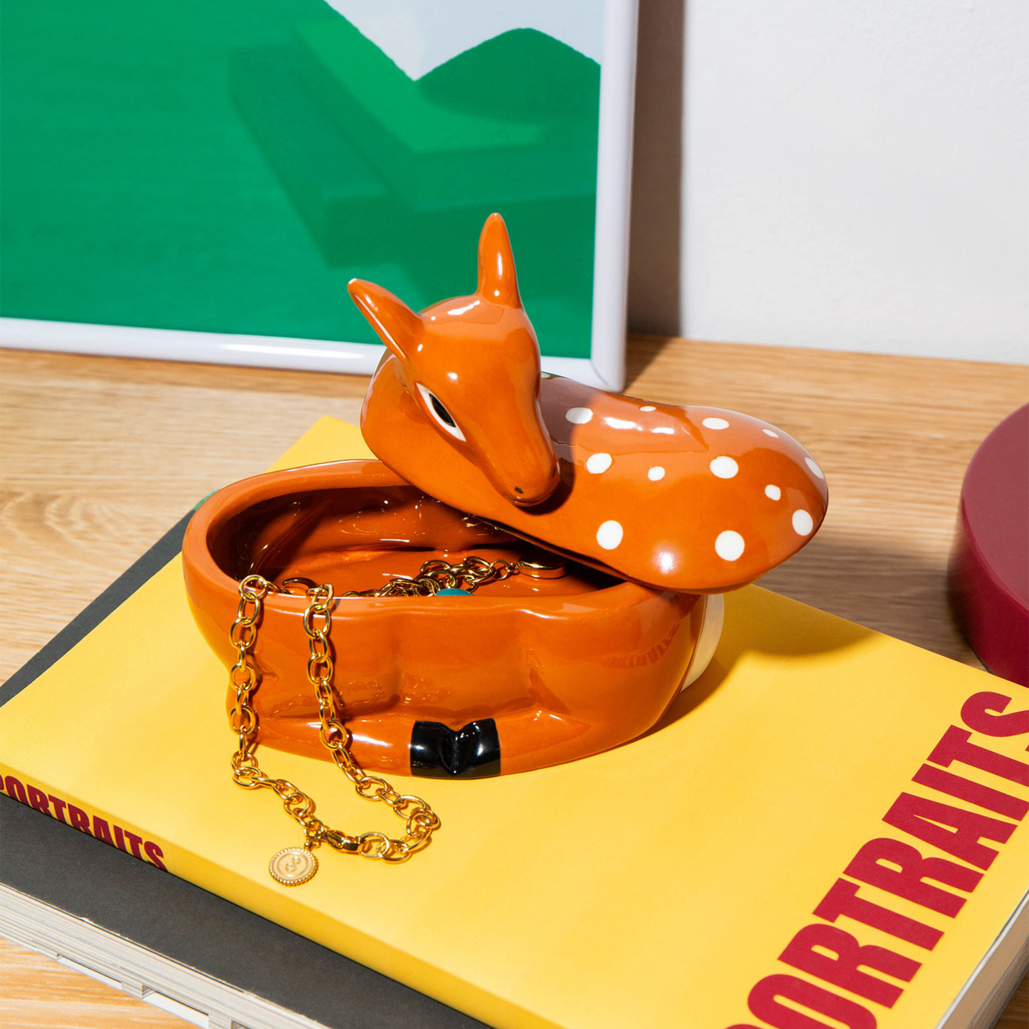 DOIY Forest Storage Box Deer