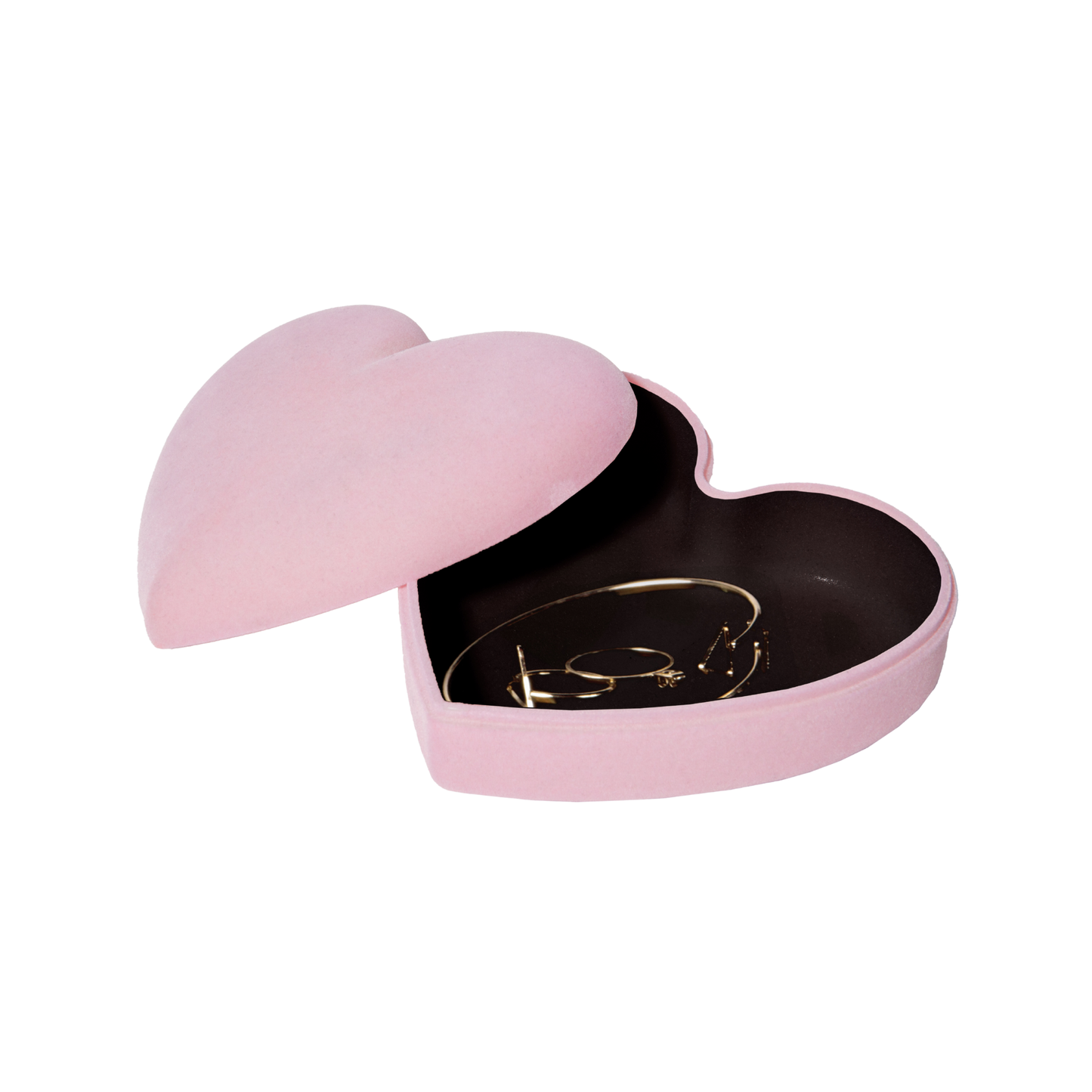 DOIY Love Velvet Storage Box Pink