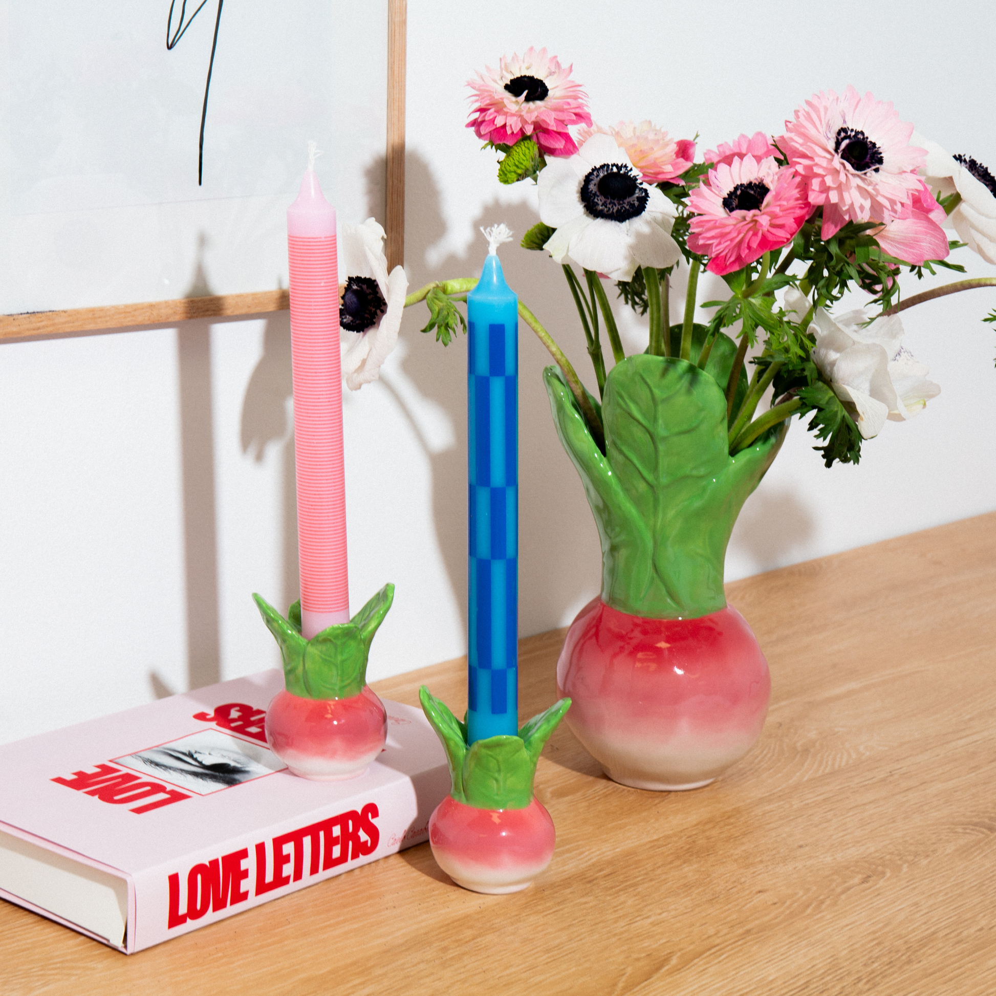DOIY Radish Candle Holder M