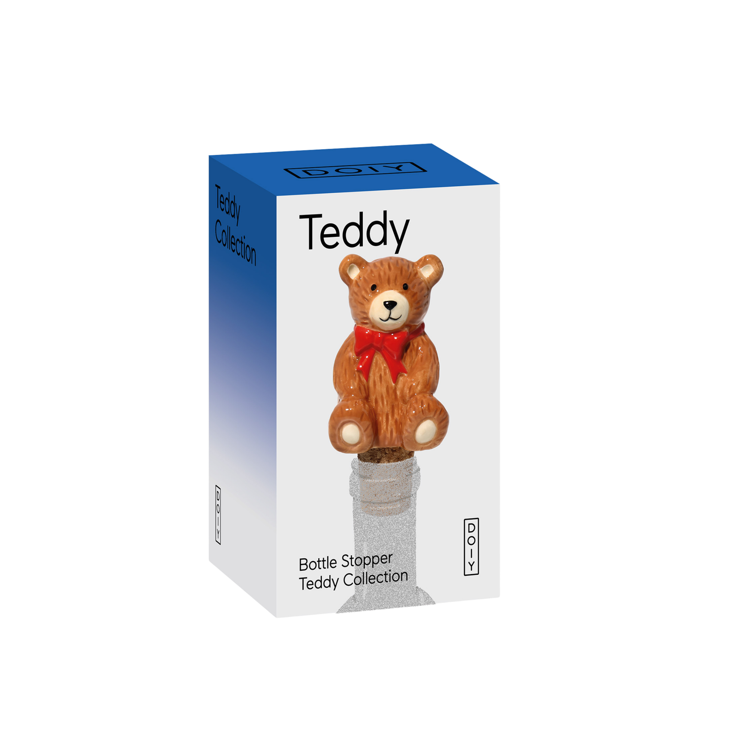 DOIY Teddy Bottle Stopper