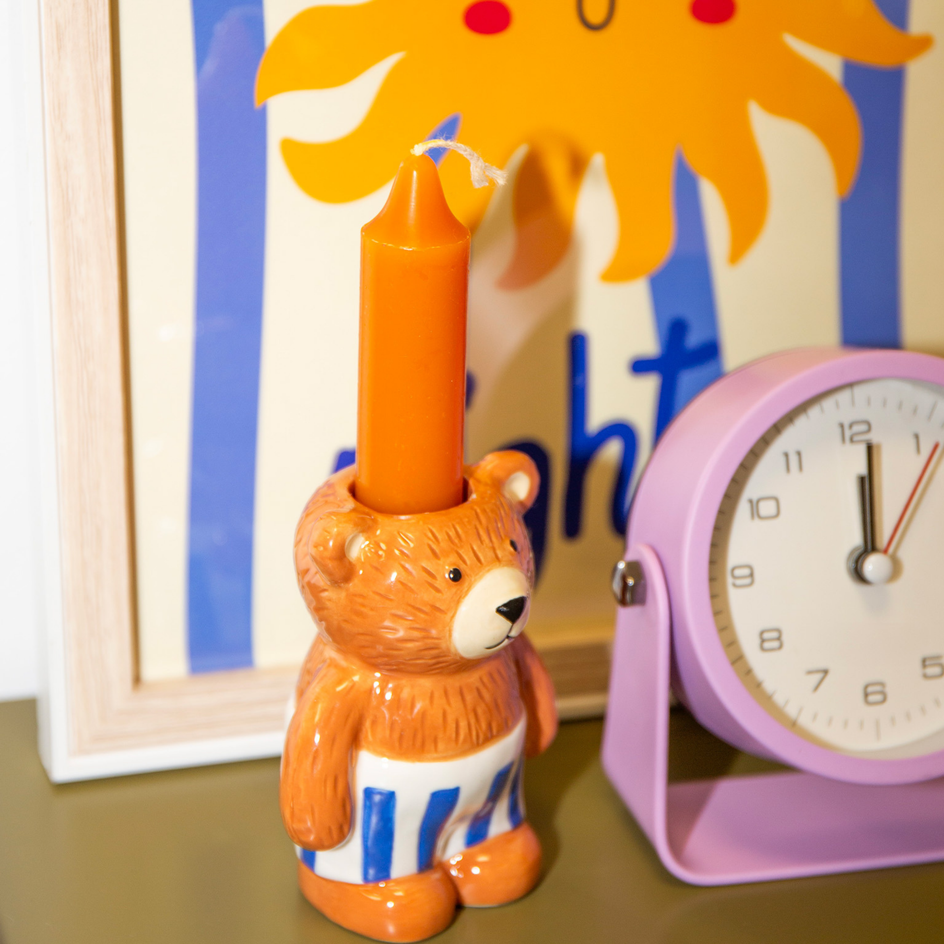 DOIY Teddy Candle Holder
