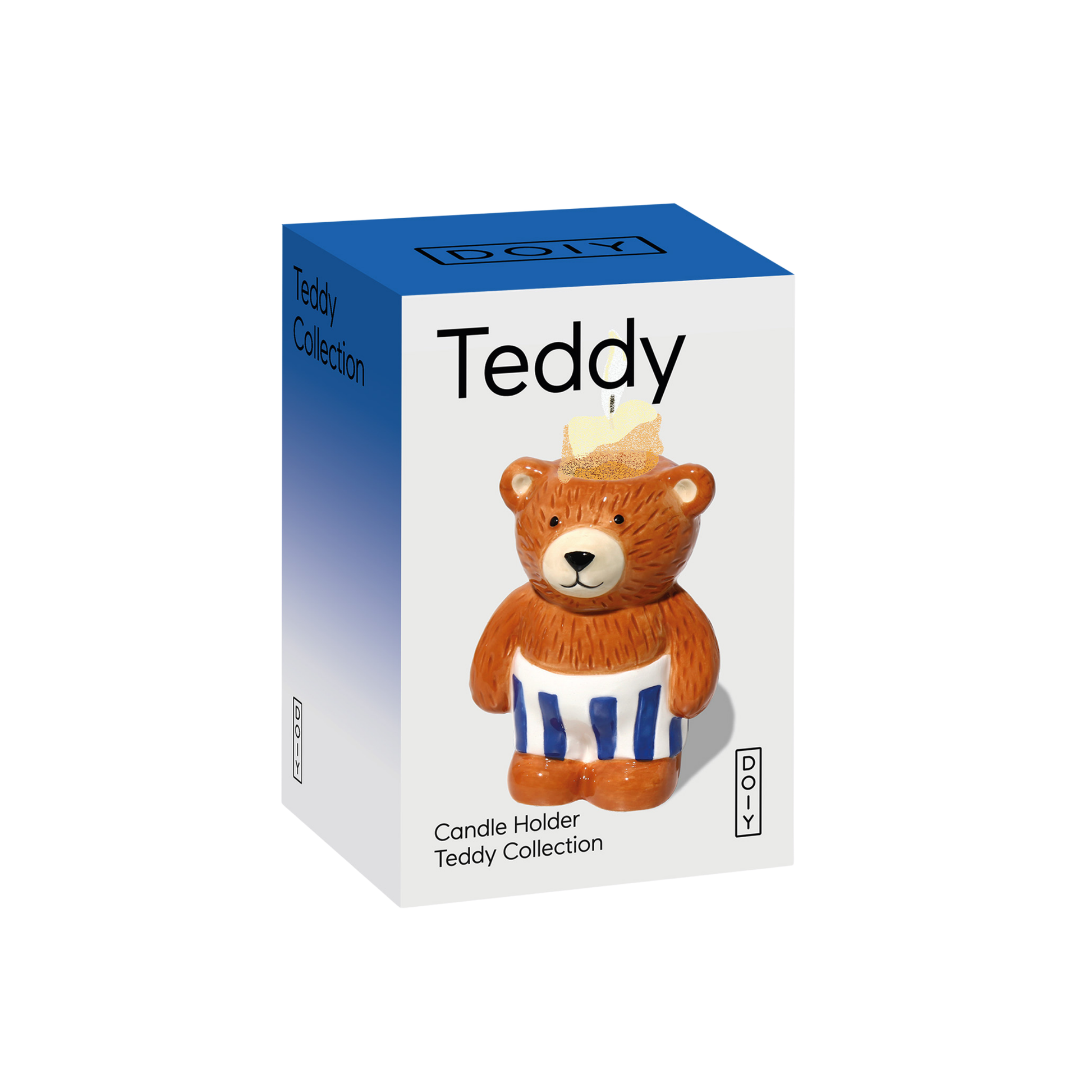 DOIY Teddy Candle Holder