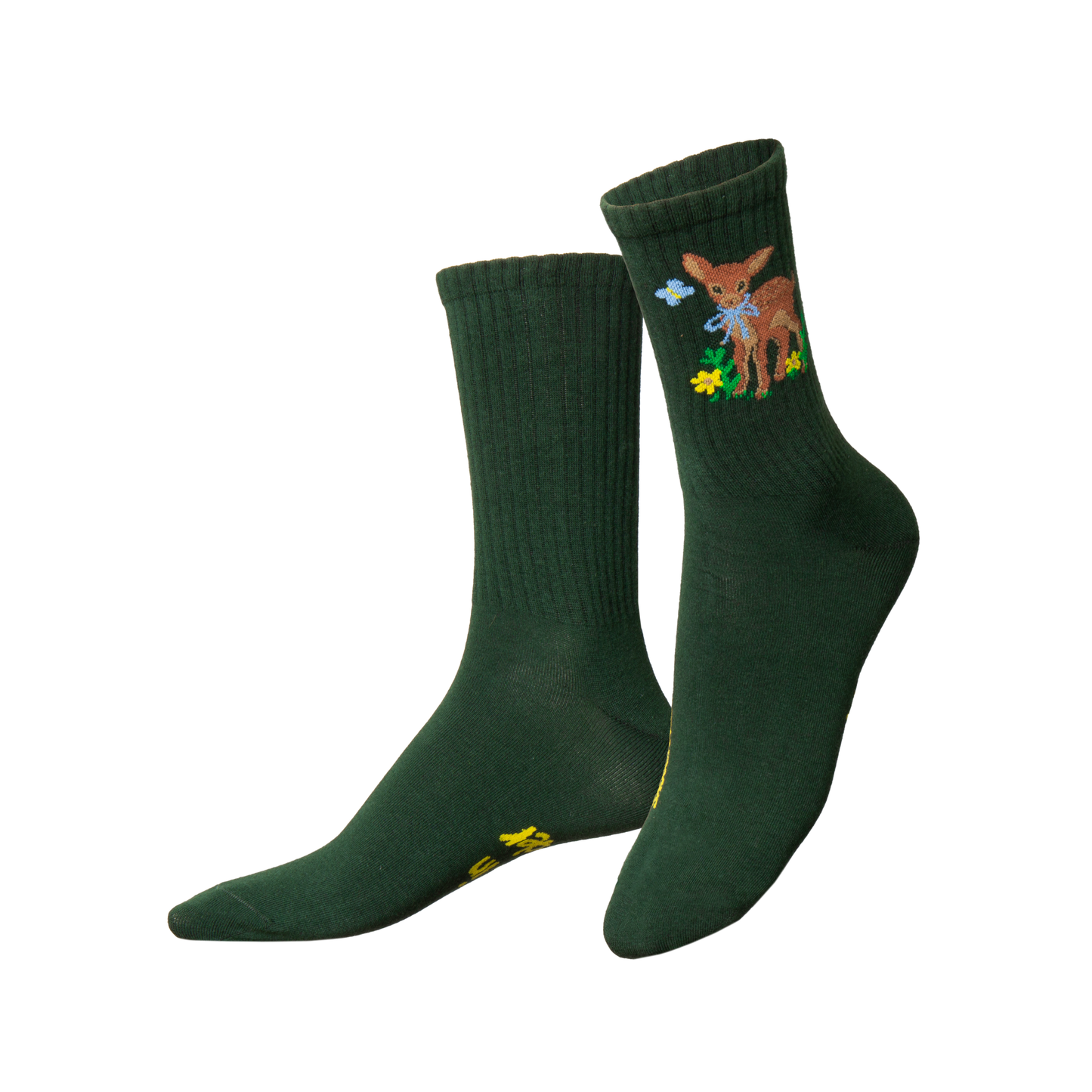 Eat My Socks Crew Socks Deer
