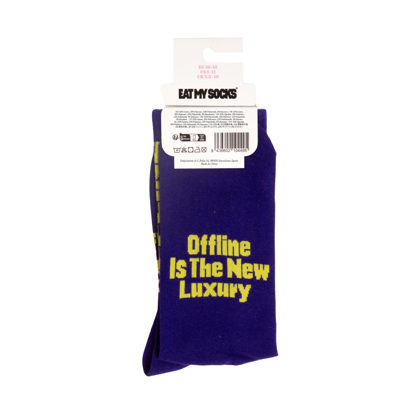 Eat My Socks Crew Socks Offline