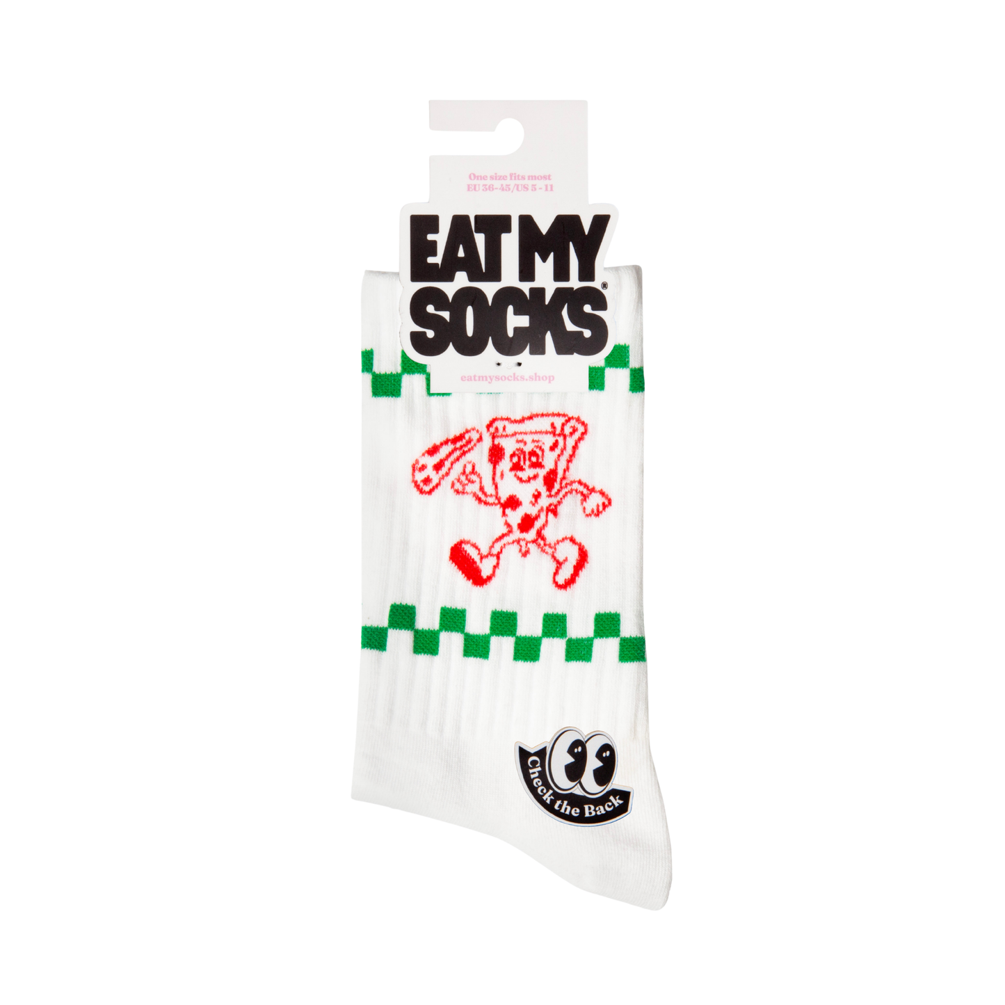 Eat My Socks Crew Socks Pizza Lover
