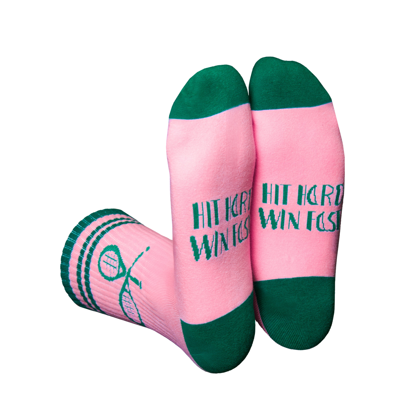 Eat My Socks Crew Socks Tennis