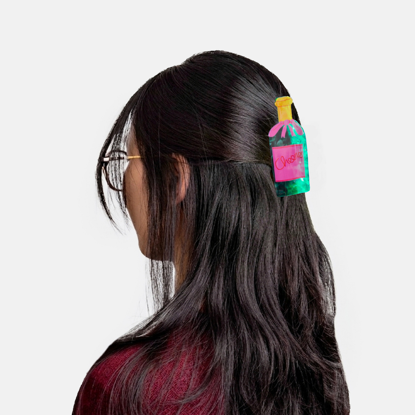 Eat My Socks Hair Claw Cheers