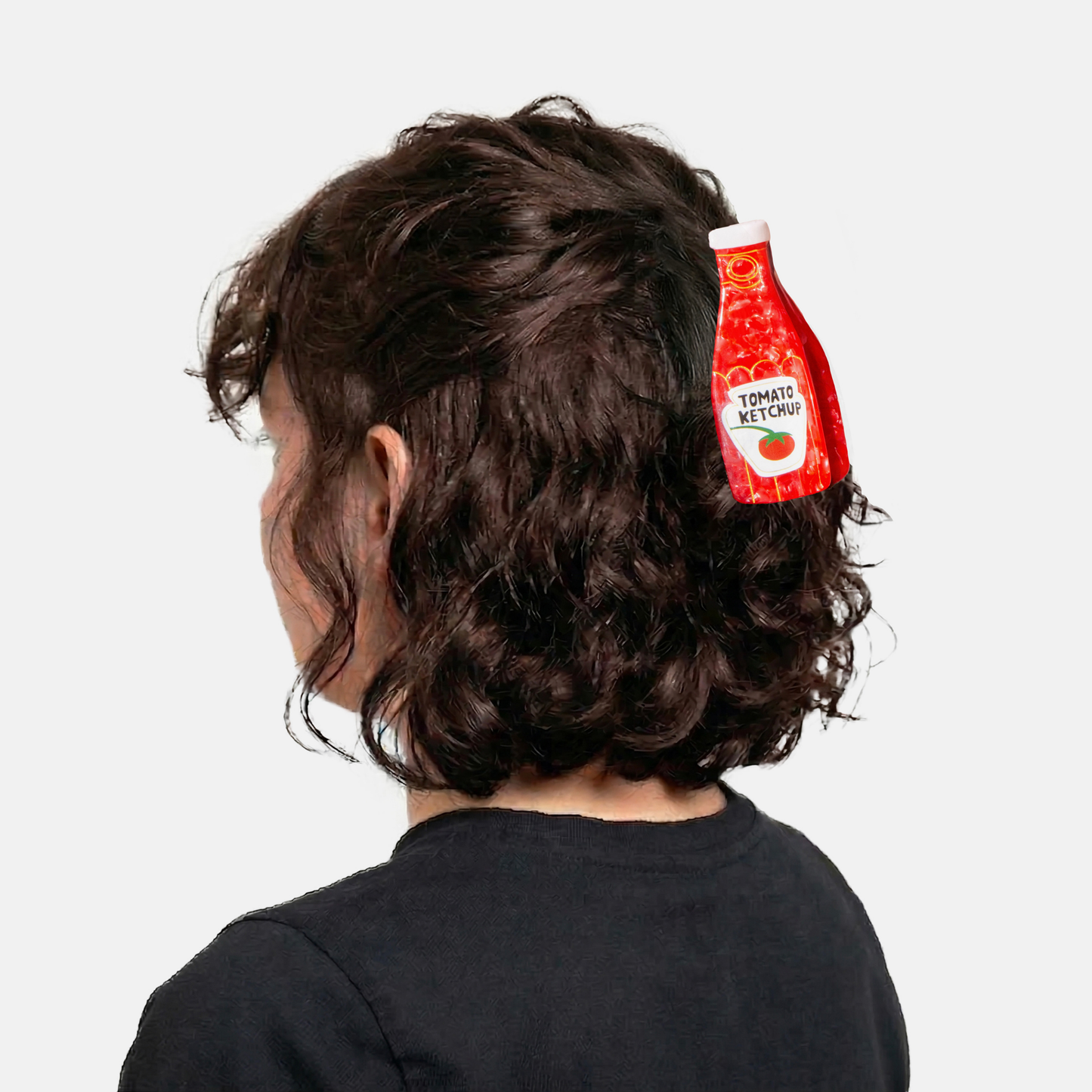 Eat My Socks Hair Claw Ketchup