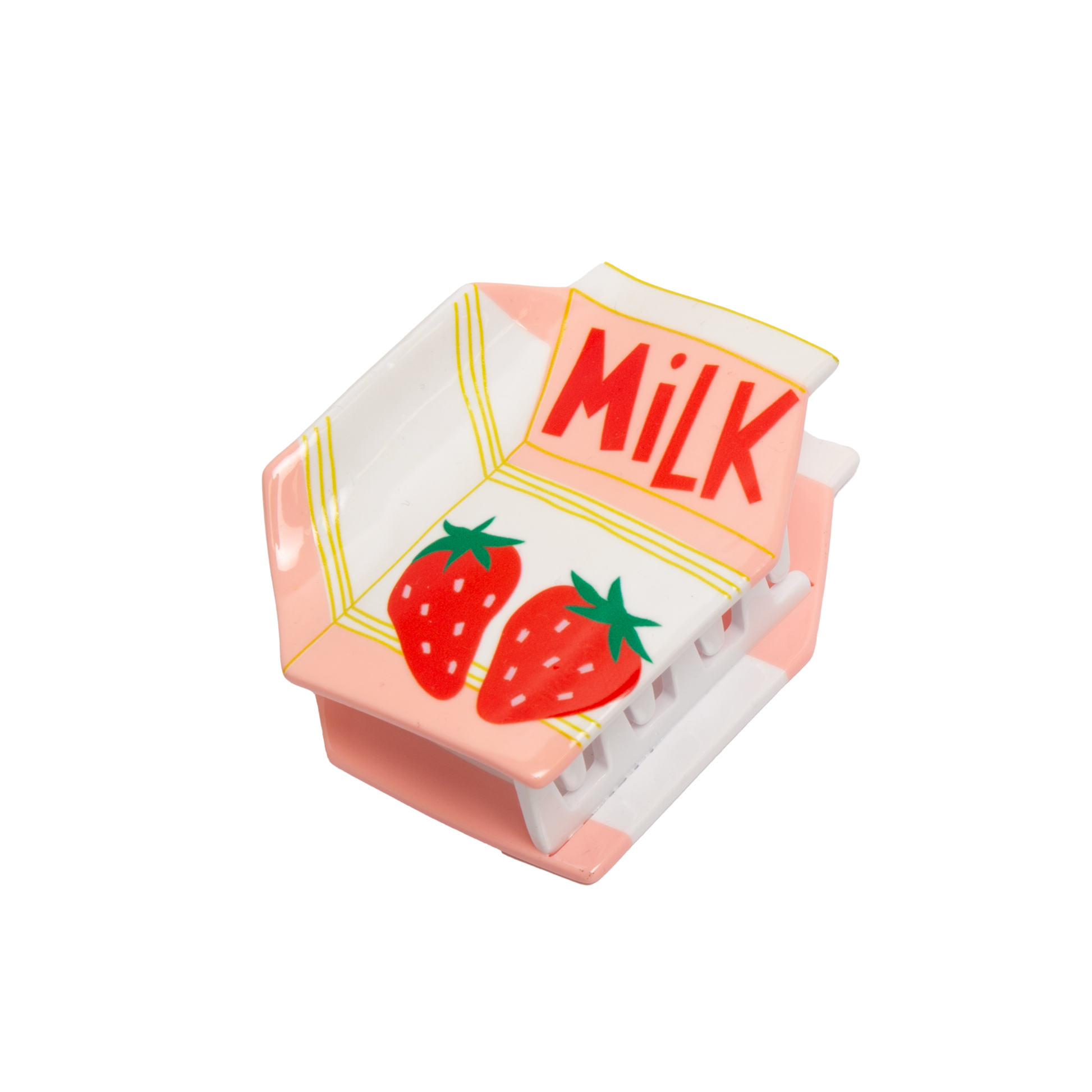 Eat My Socks Hair Claw Strawberry Milk