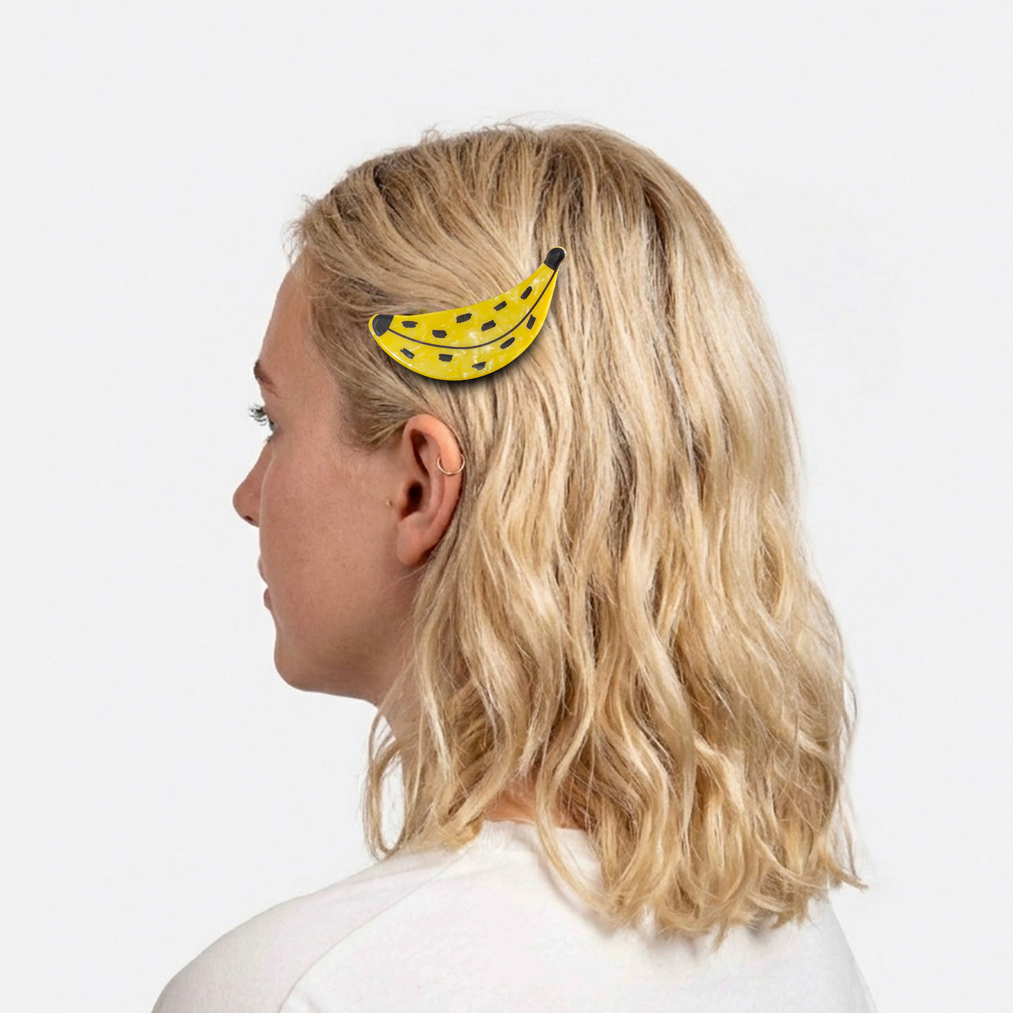 Eat My Socks Hair Clip Banana