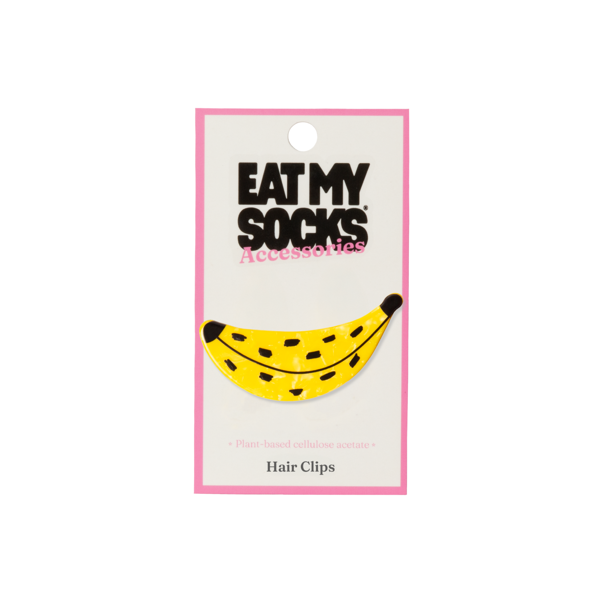 Eat My Socks Hair Clip Banana