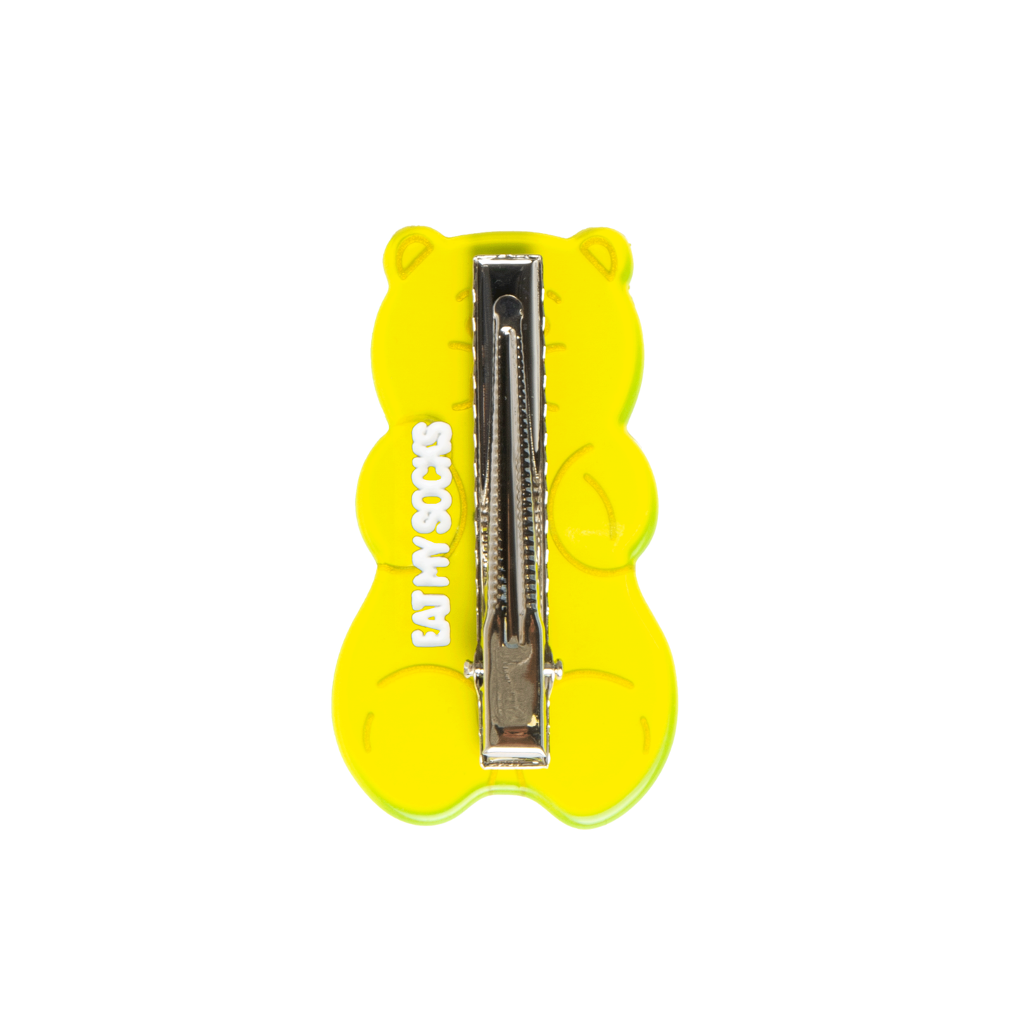 Eat My Socks Hair Clip Gummy Yellow