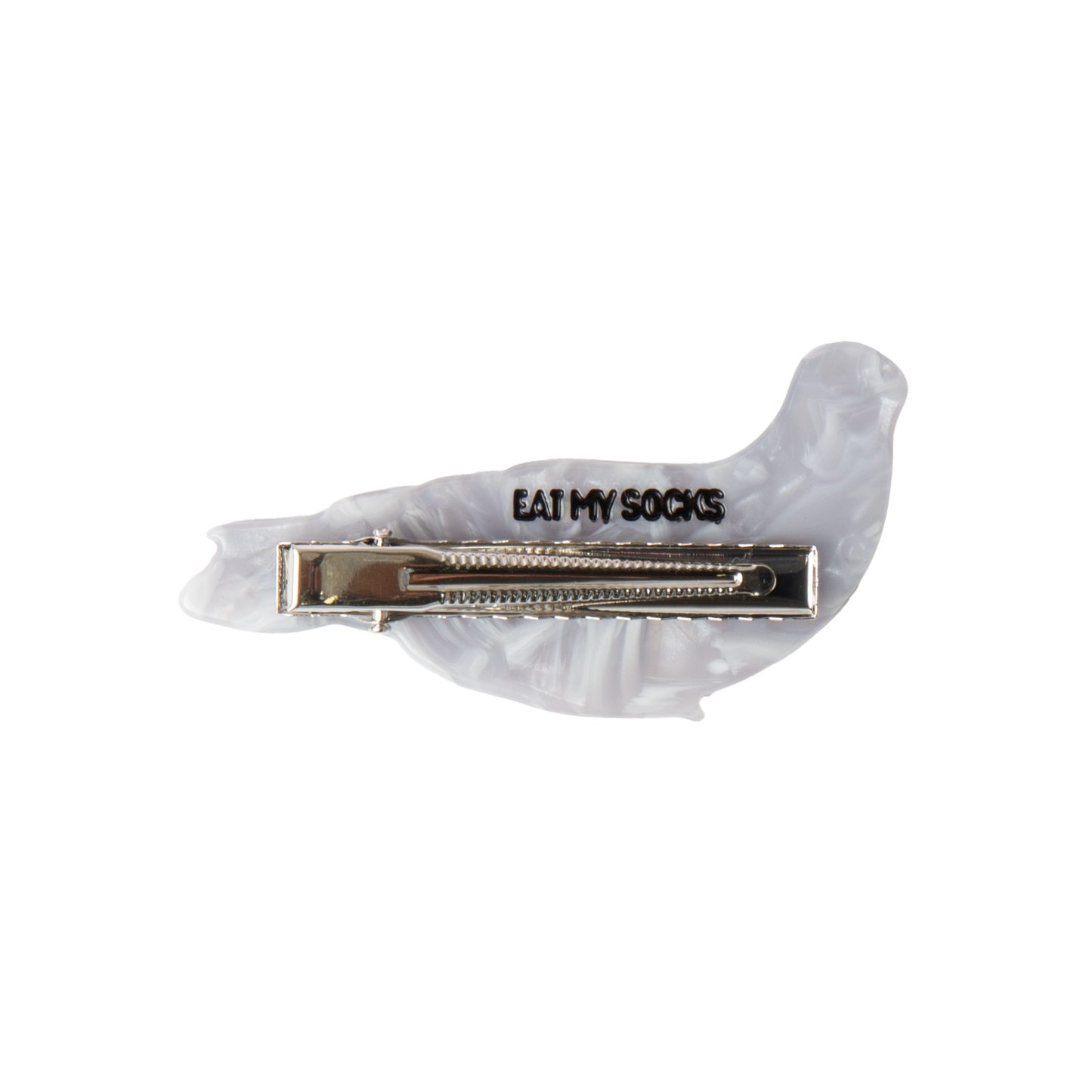 Eat My Socks Hair Clip Pigeon