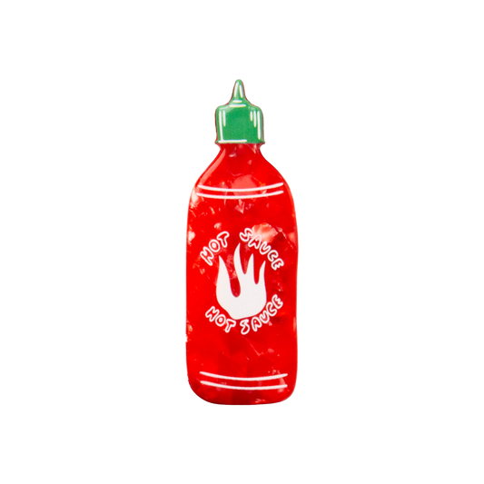 Eat My Socks Hair Clip Siracha