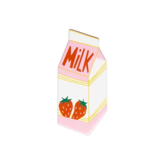 Eat My Socks Hair Clip Strawberry Milk