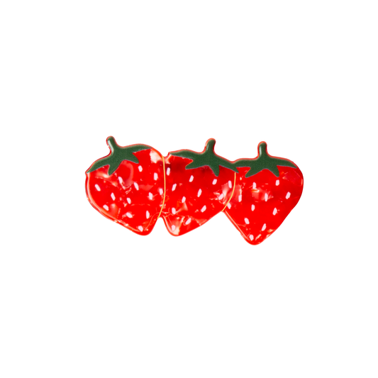 Eat My Socks Hair Clip Strawberry