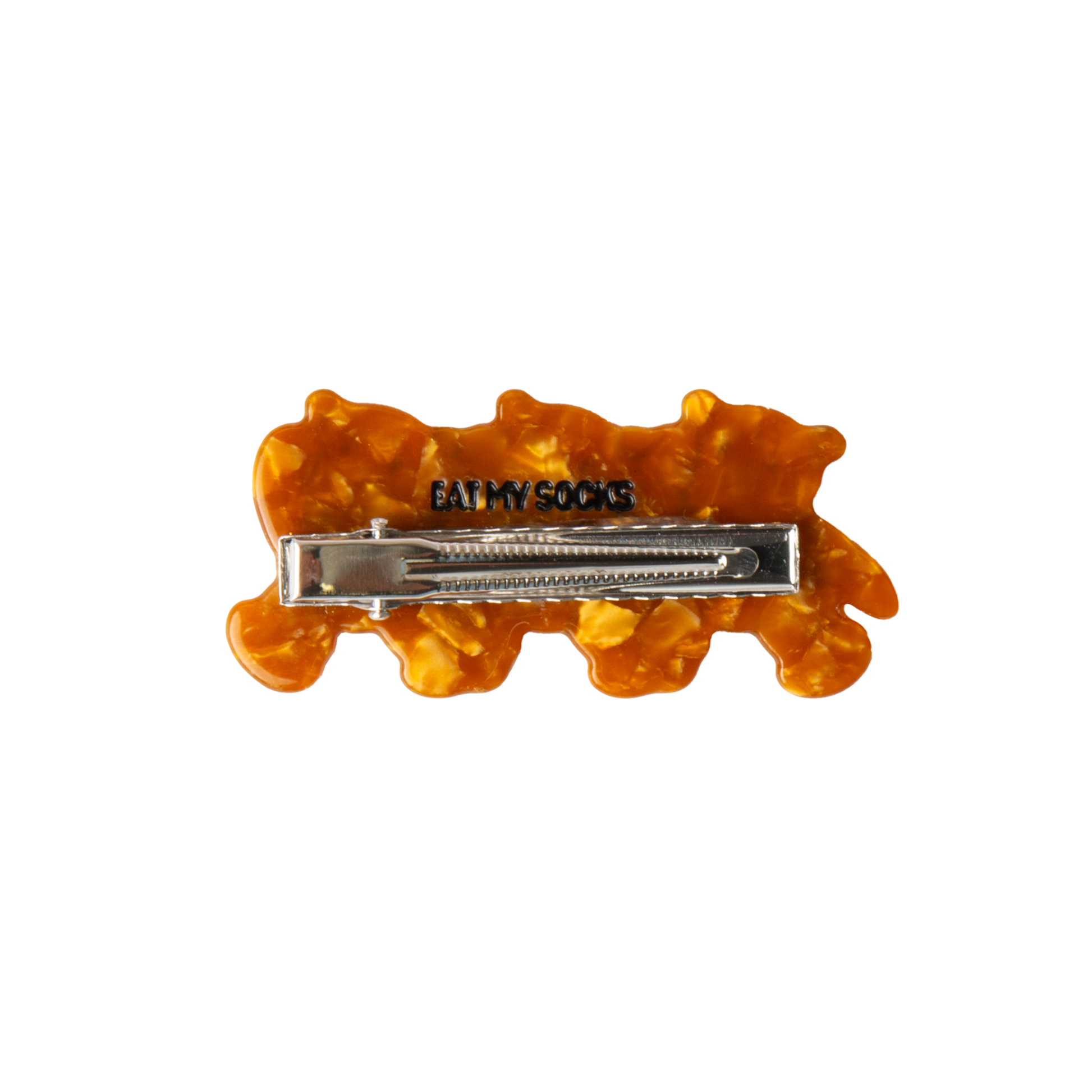 Eat My Socks Hair Clip Teddy Bear