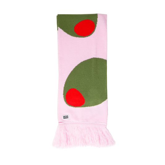 Eat My Socks Scarf Olive