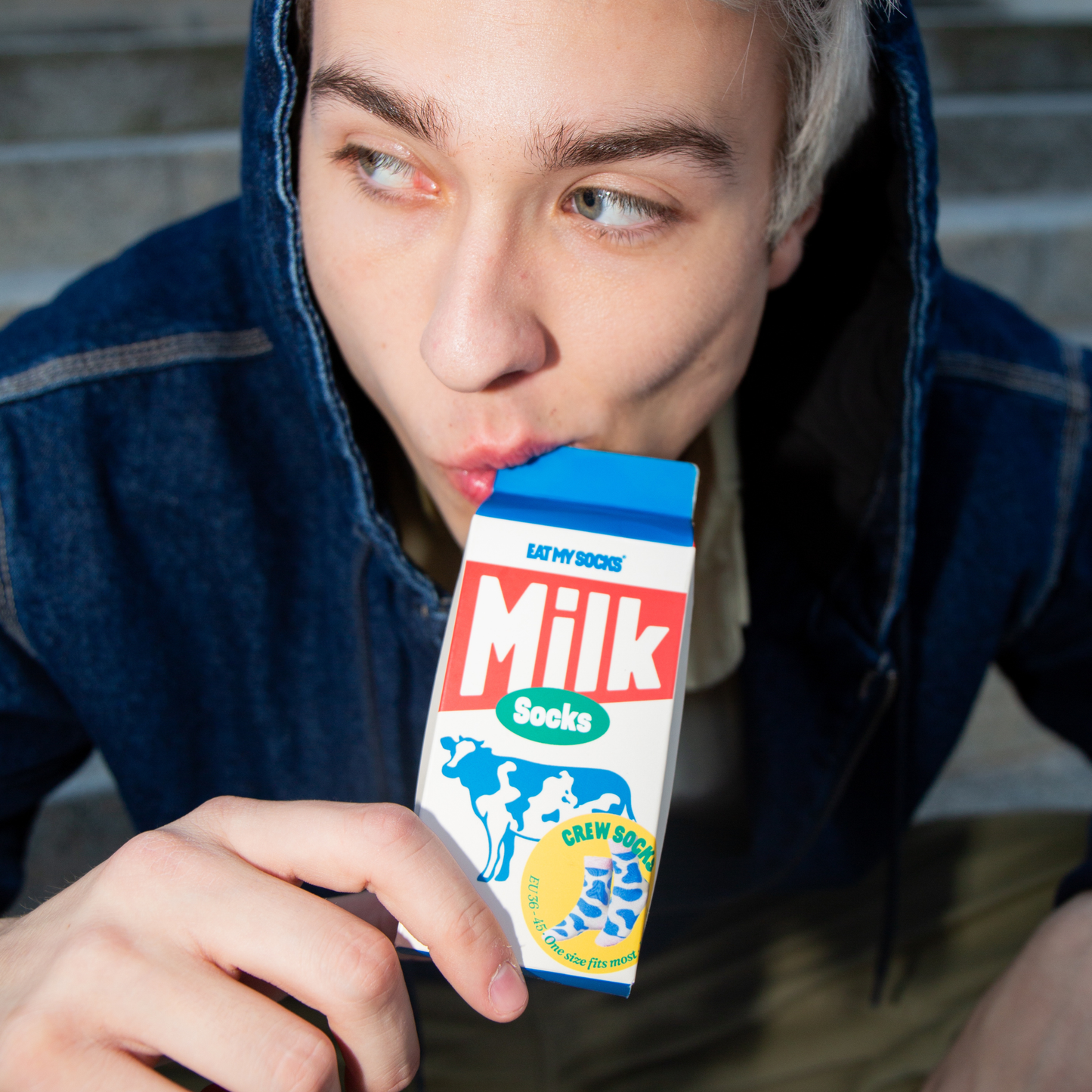 Eat My Socks Socks Milk