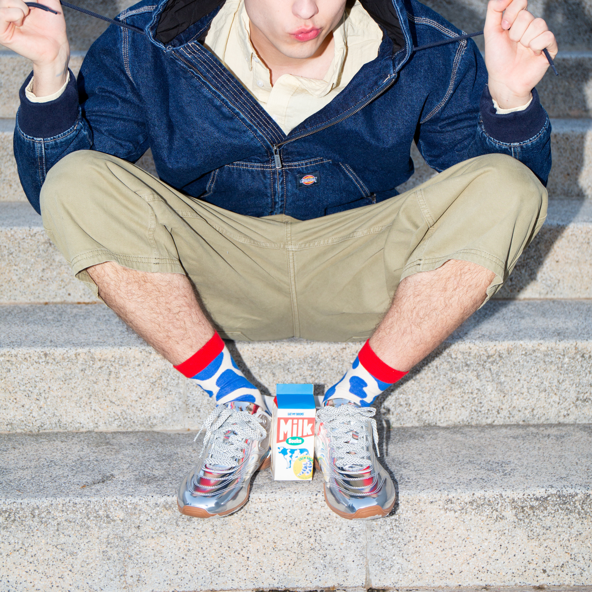 Eat My Socks Socks Milk