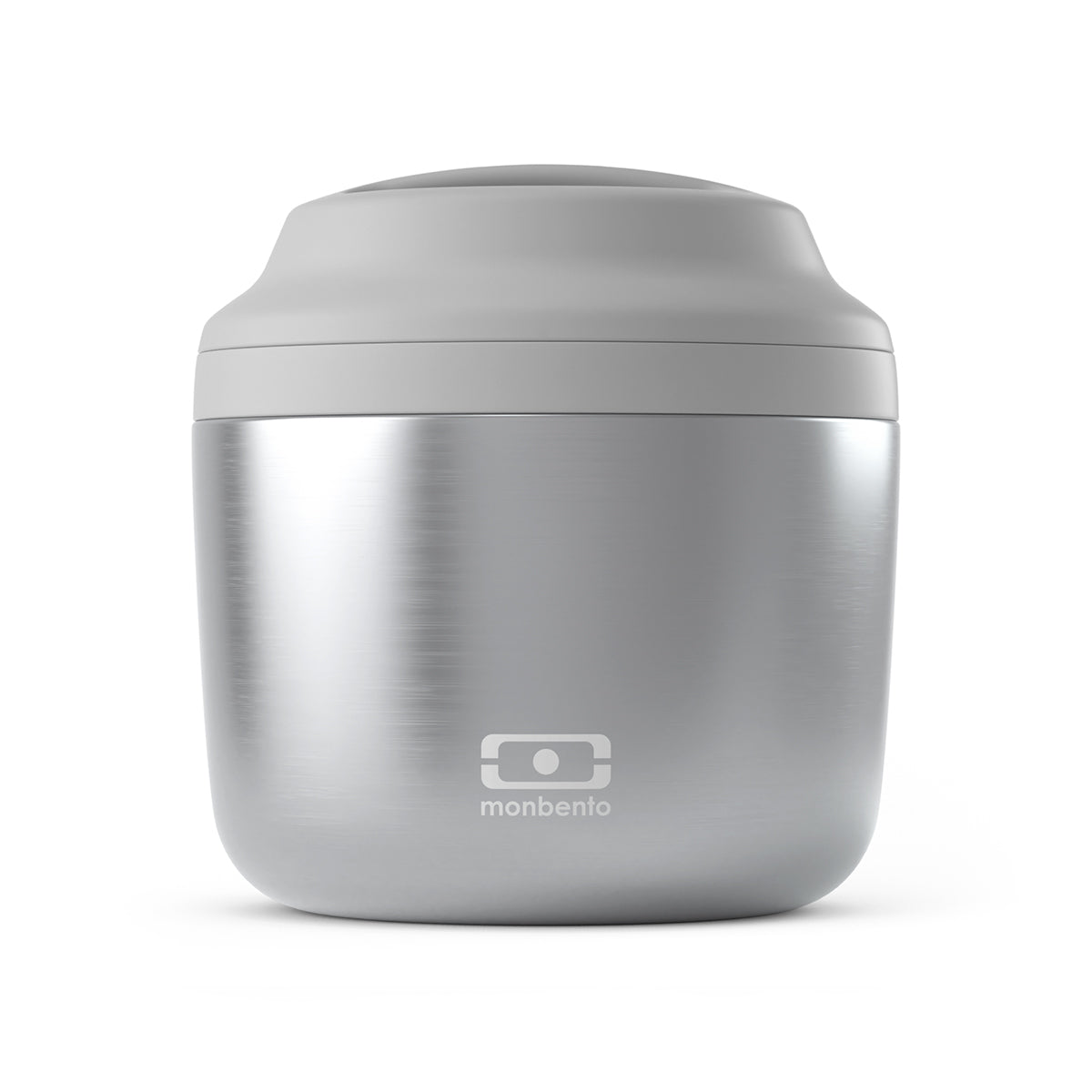 Monbento MB Element (550ml) Silver Insulated Lunch Box Insulated Lunch Box