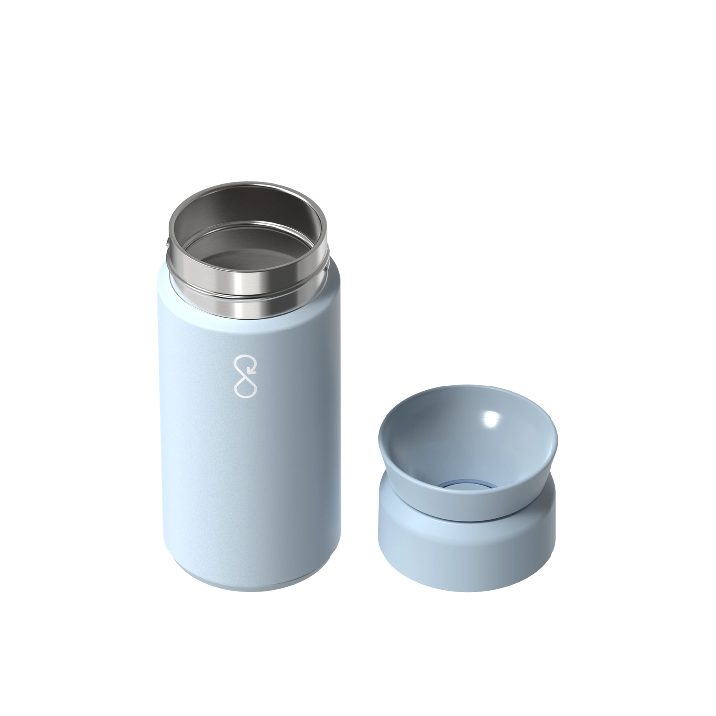 Ocean Bottle Brew Flask 350ml Ice Blue Insulated Coffee Cup Insulated Coffee Cup