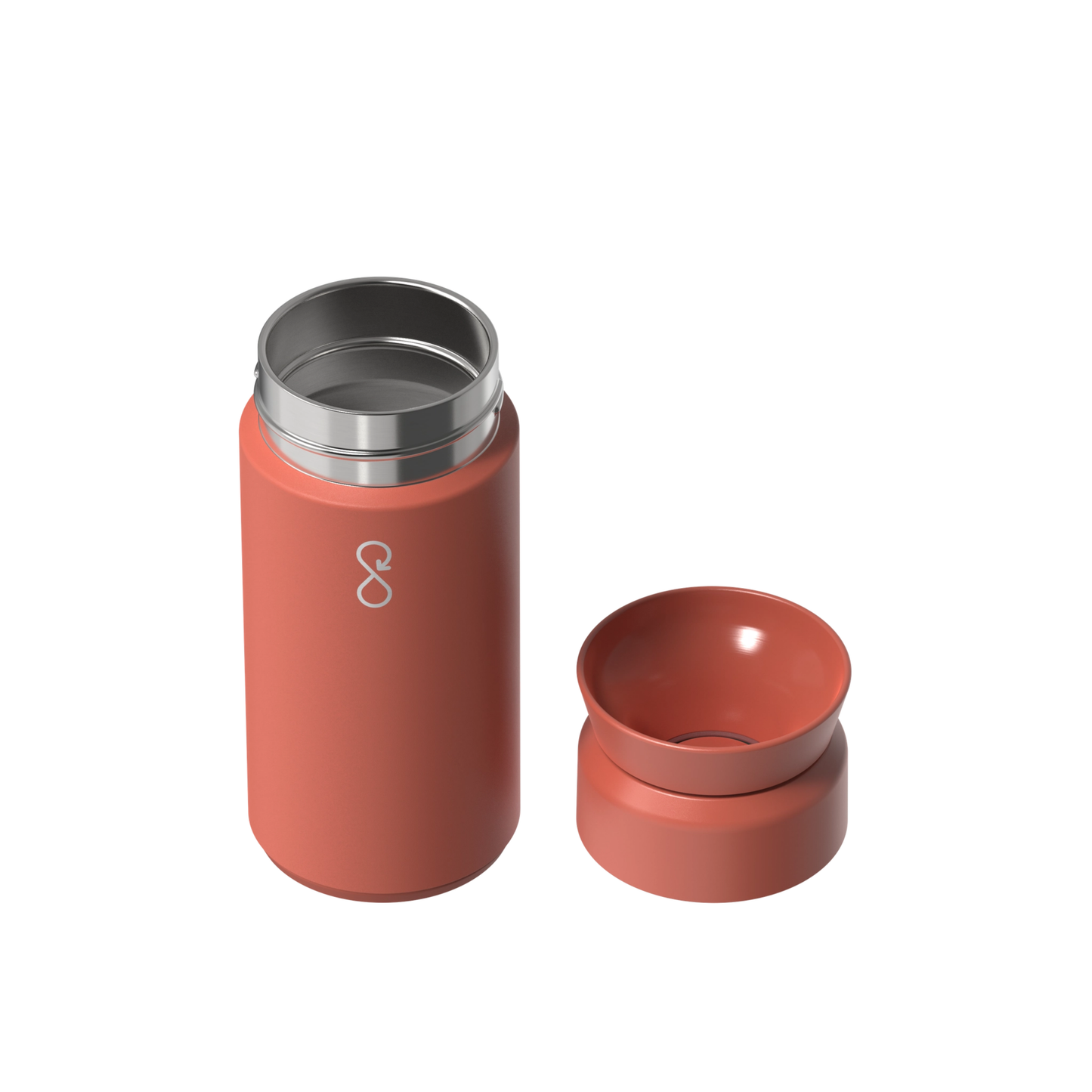 Ocean Bottle Brew Flask 350ml Sahara Red Insulated Coffee Cup Insulated Coffee Cup