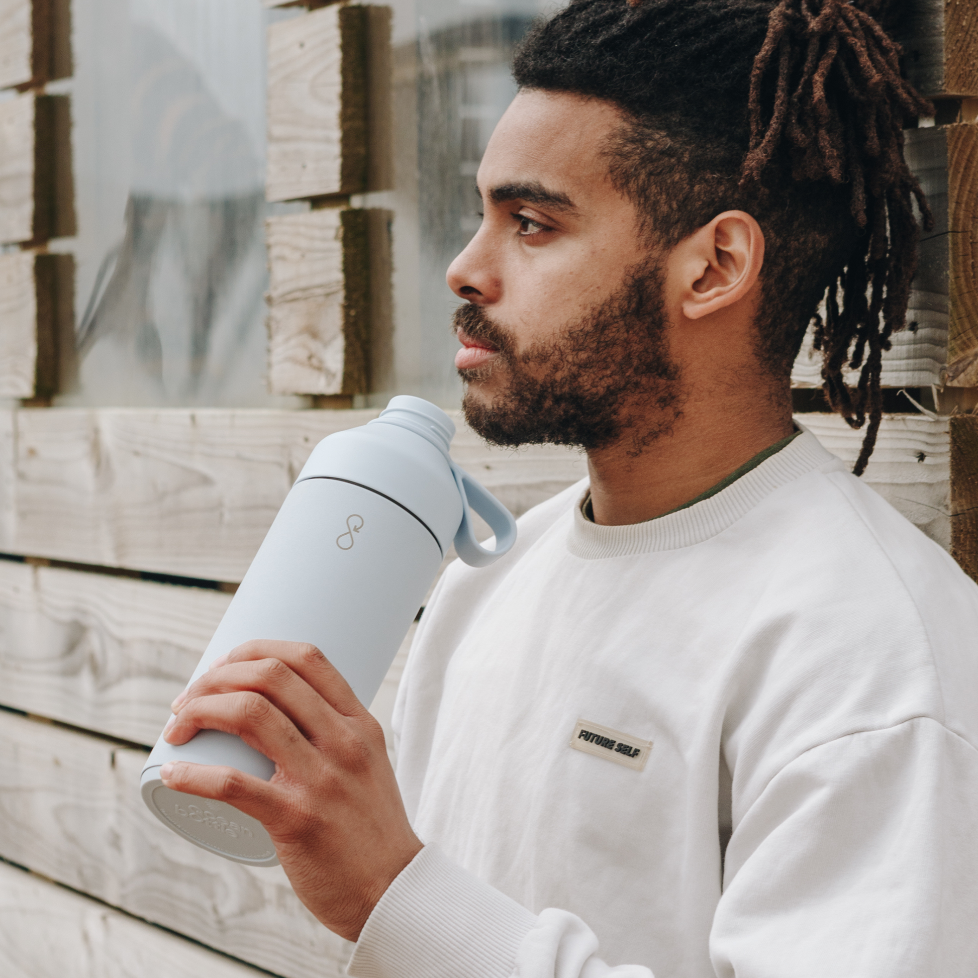 Ocean Bottle Original 1000ml Ice Blue Insulated Water Bottle Insulated Water Bottle