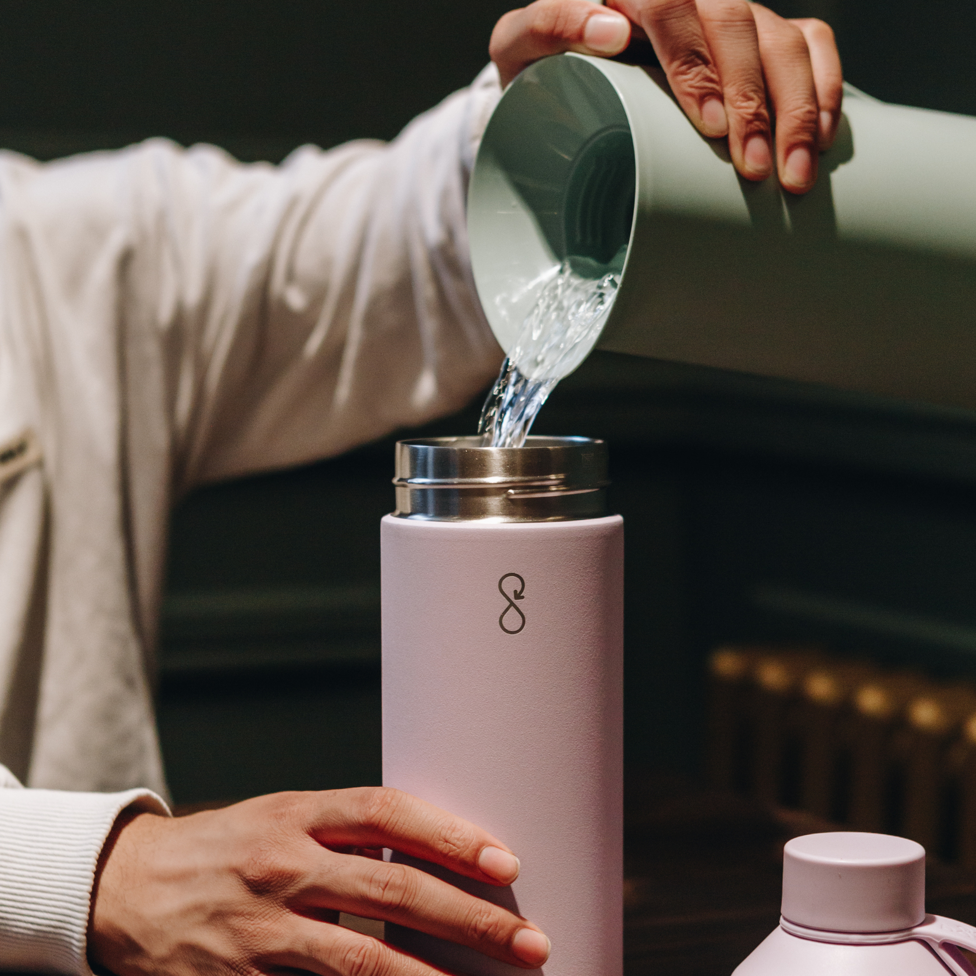 Ocean Bottle Original 1000ml Lavender Haze Insulated Water Bottle Insulated Water Bottle